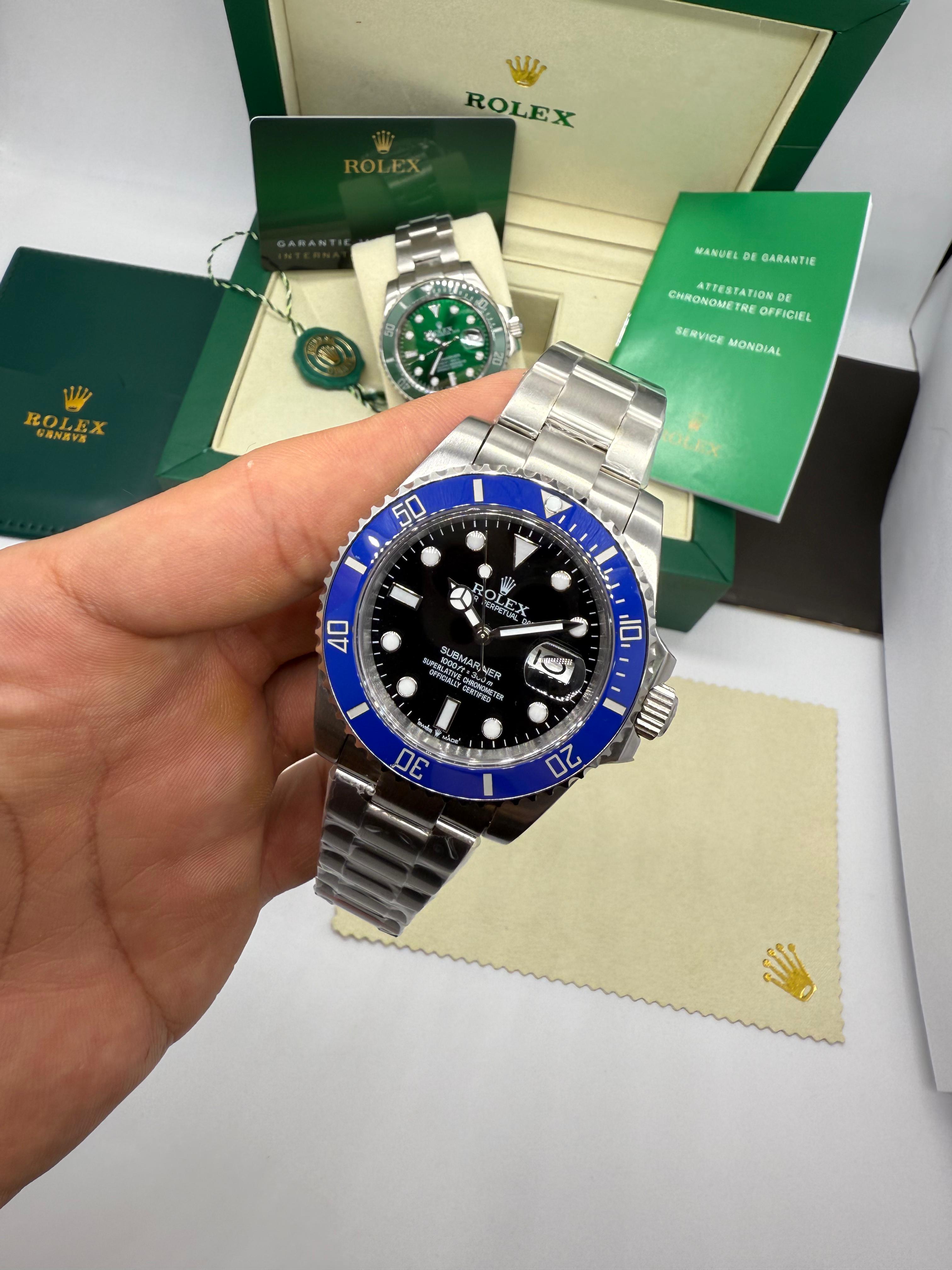 Rolex Submariner Black and Blue — Rolex