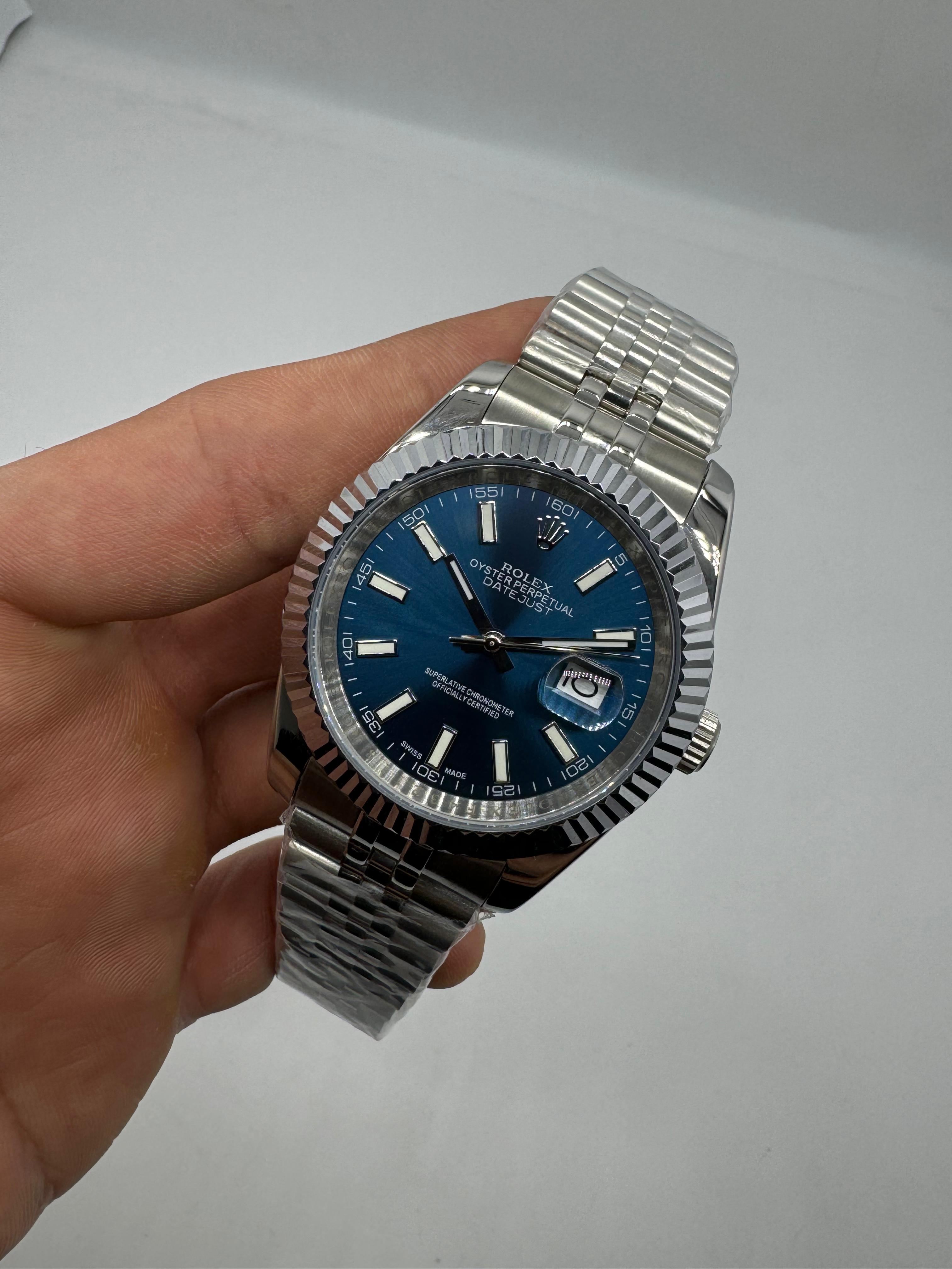 Rolex Datejust Esfera Azul — Rolex