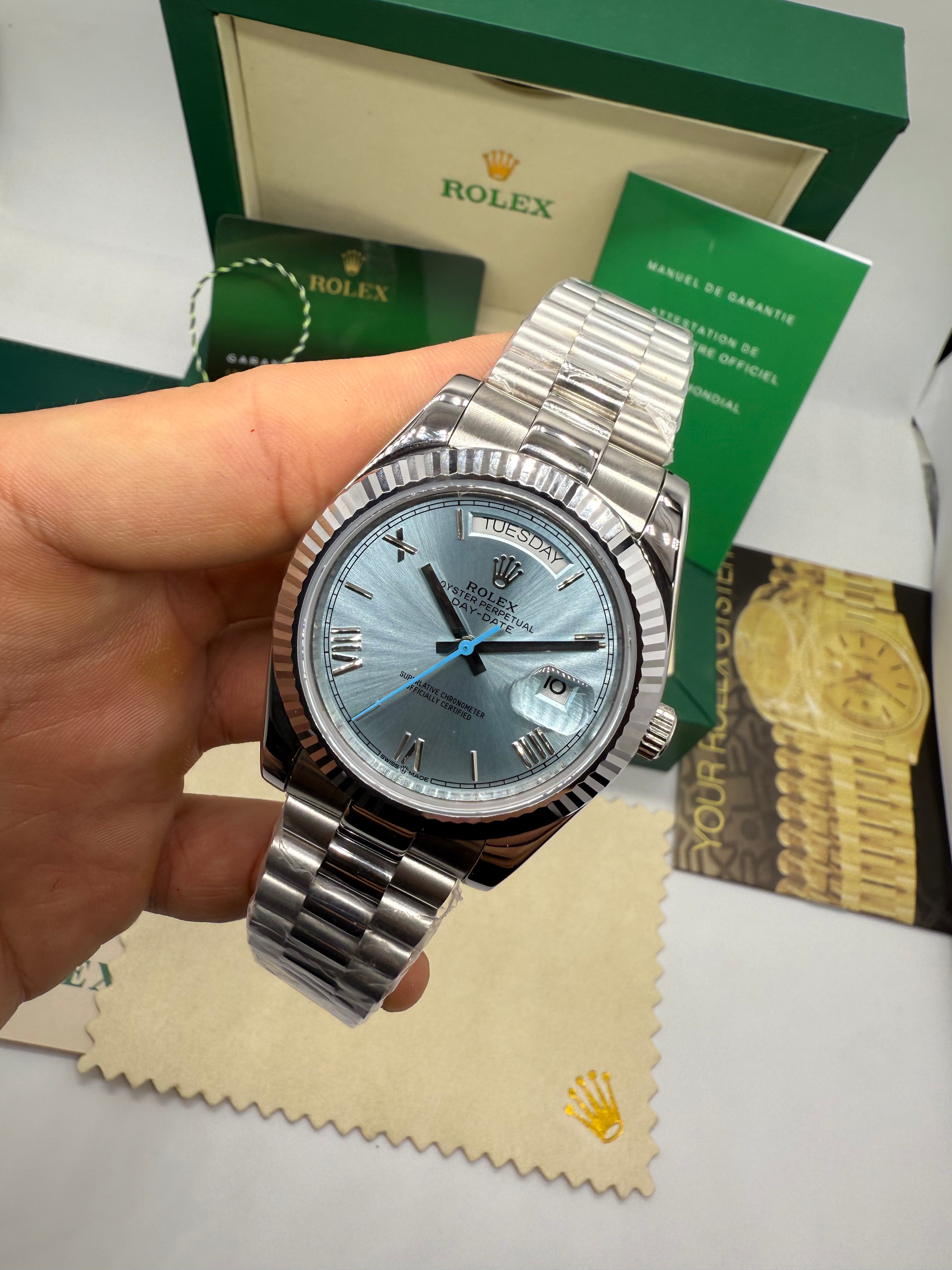 Rolex Day-Date 40 Ice Blue — Rolex