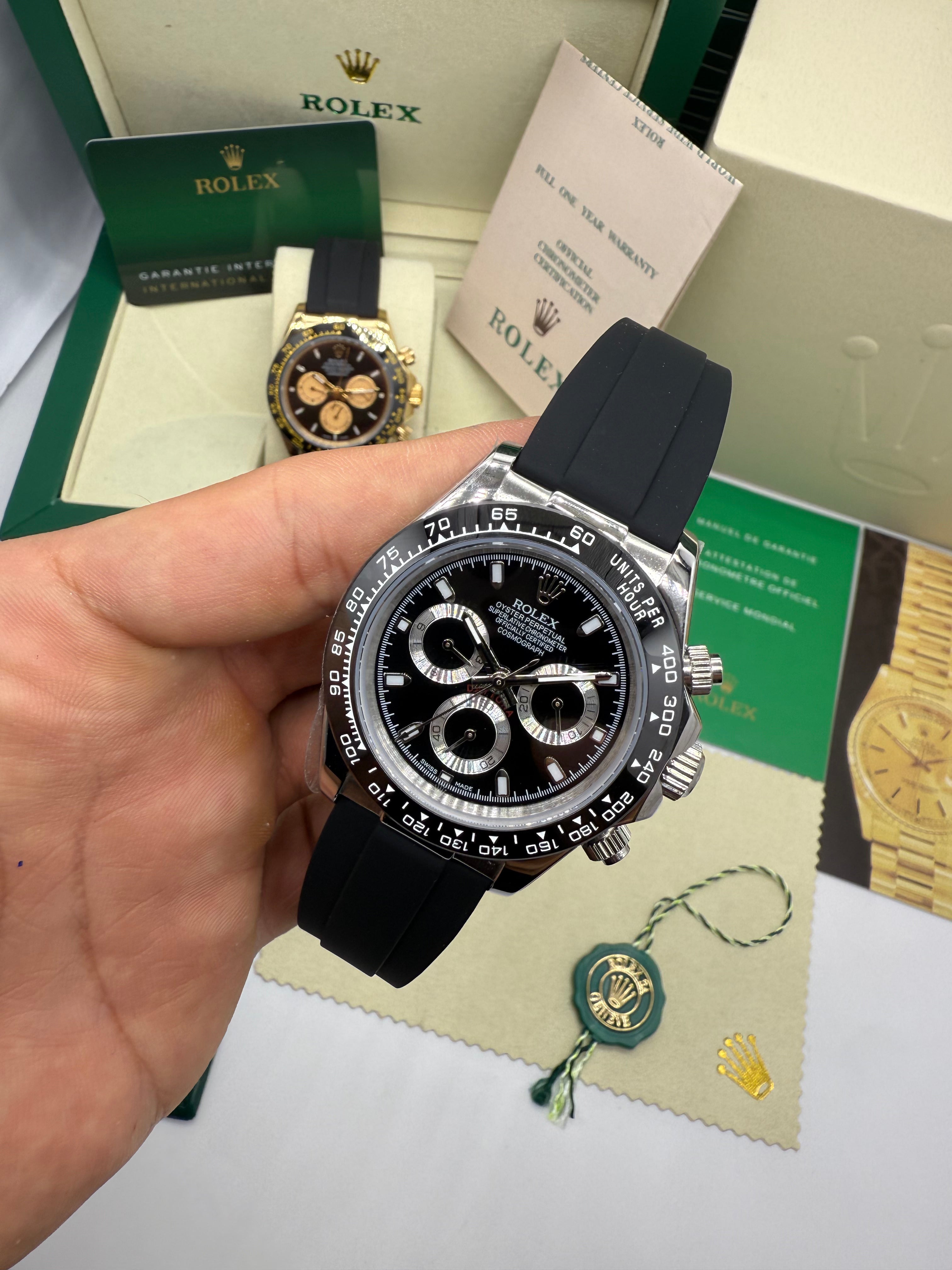 Rolex Cosmograph Daytona Oysterflex Black — Rolex