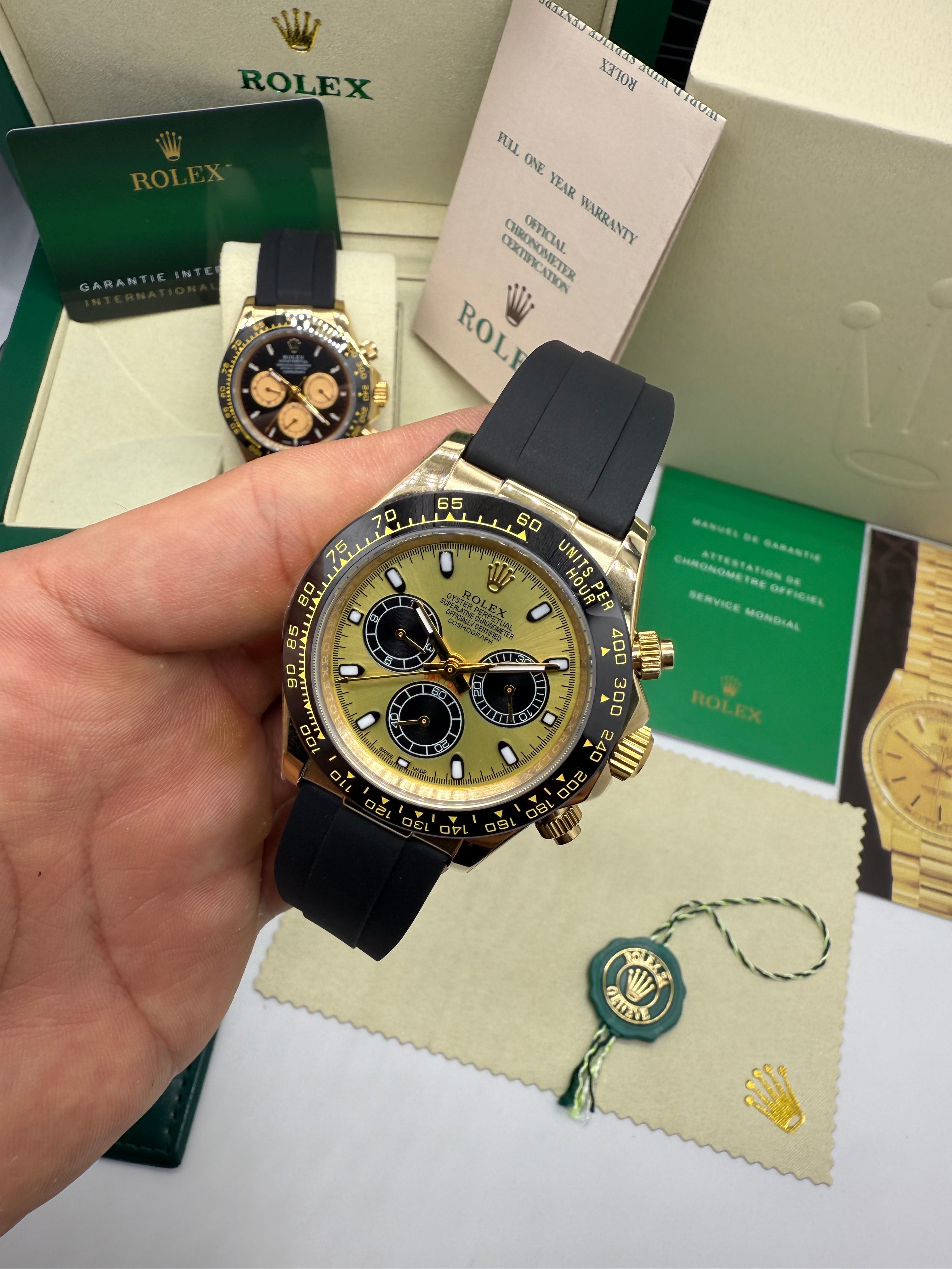 Rolex Oyster Perpetual Cosmograph Daytona Yellow Sphere — Rolex
