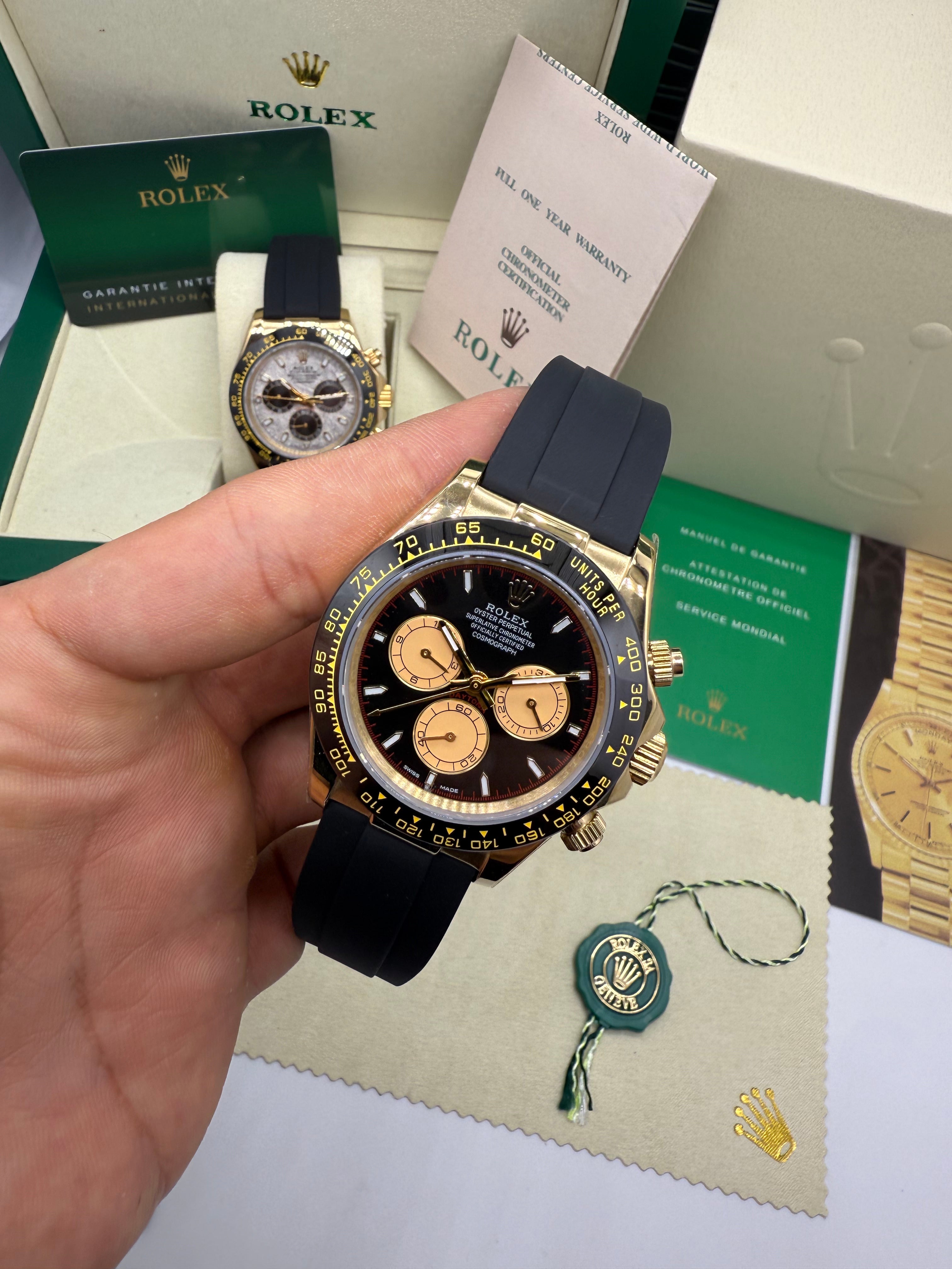 Rolex Oyster Perpetual Cosmograph Daytona Black Sphere — Rolex