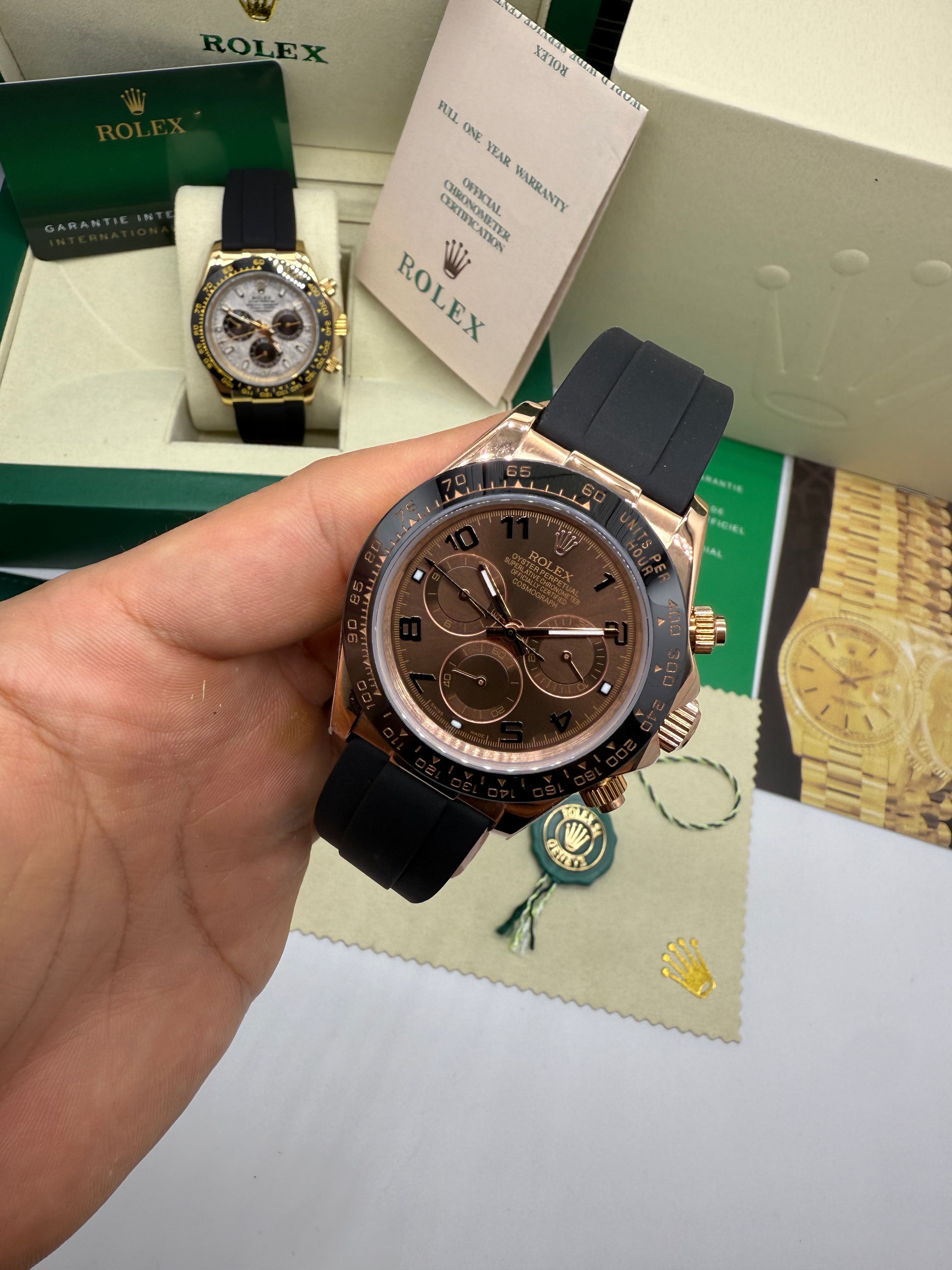 Rolex Cosmograph Daytona Chocolate Sphere — Rolex