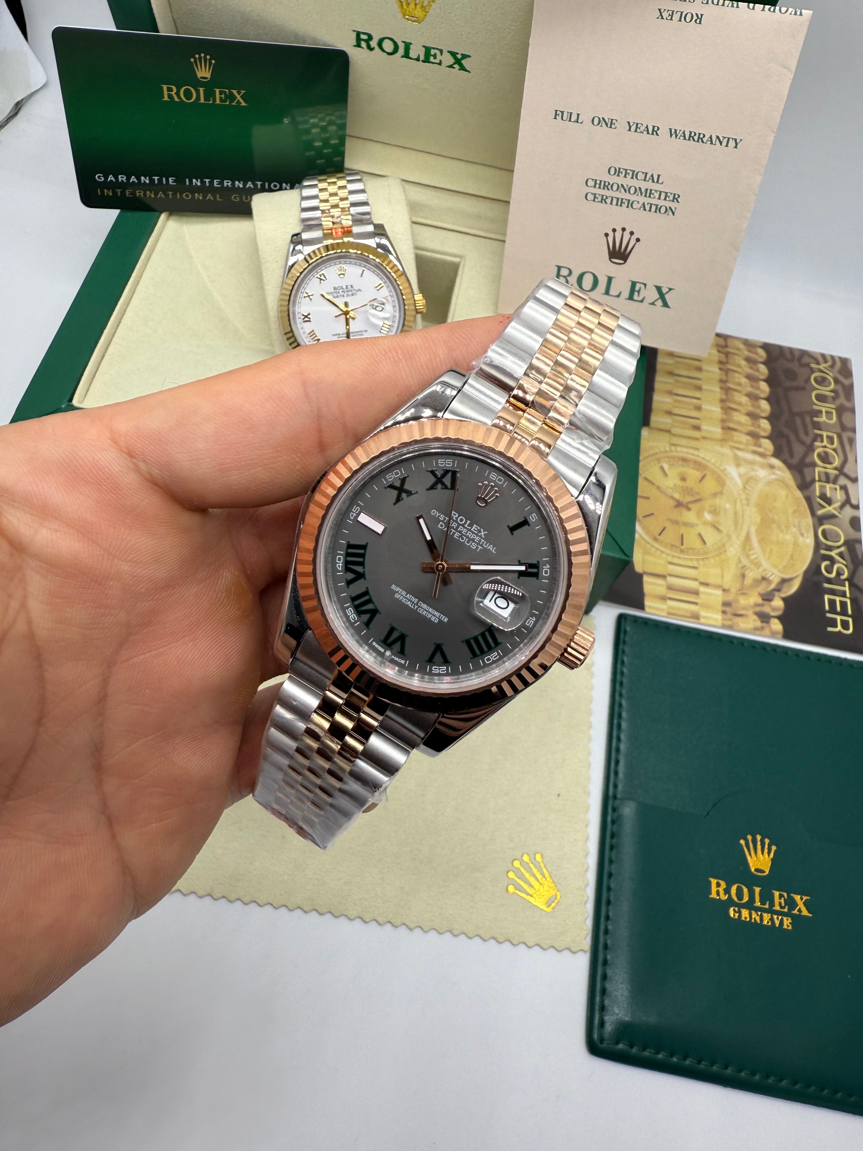 Rolex Datejust en Rolesor Everose — Rolex