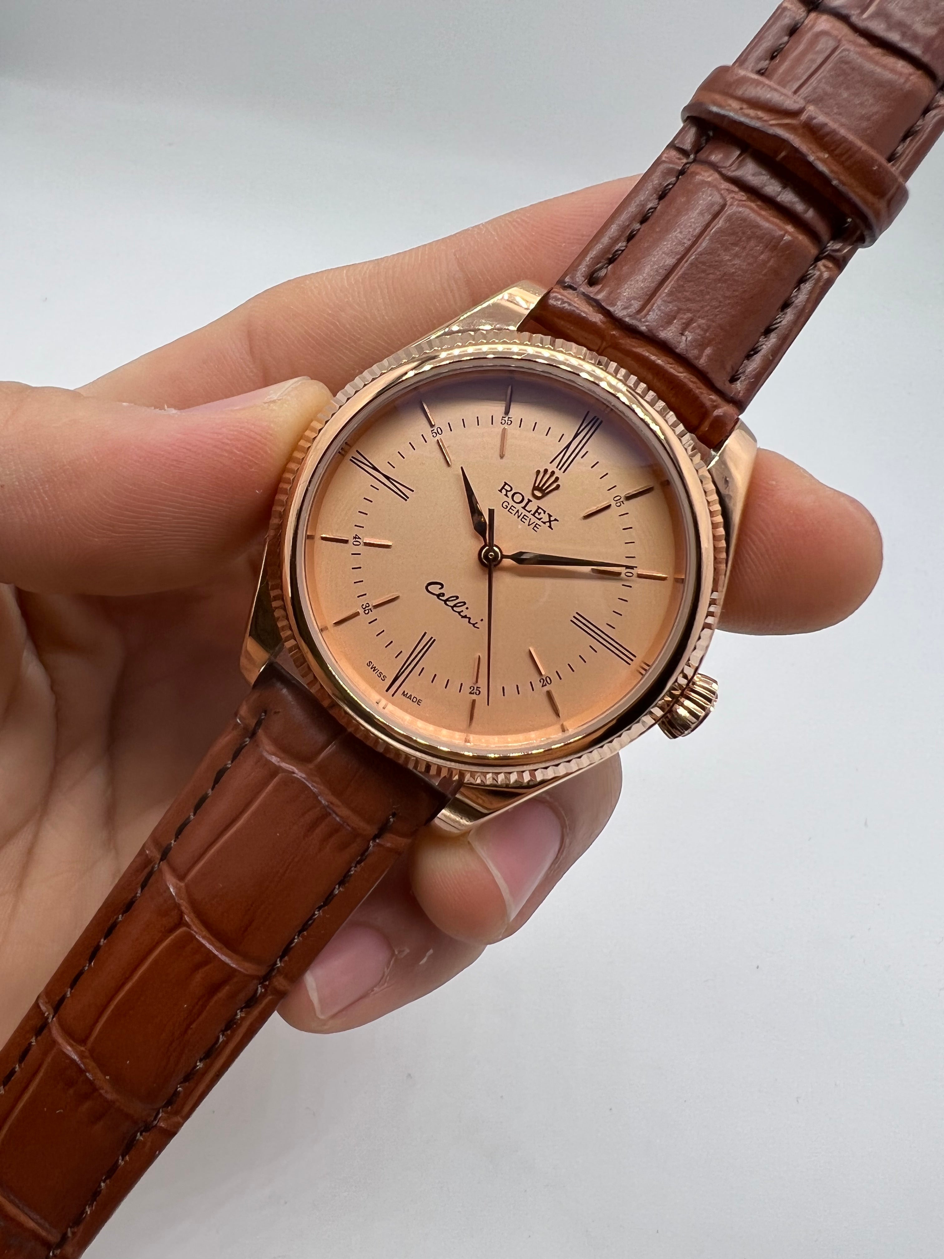 Rolex Benvenuto Cellini Time Everose — Rolex