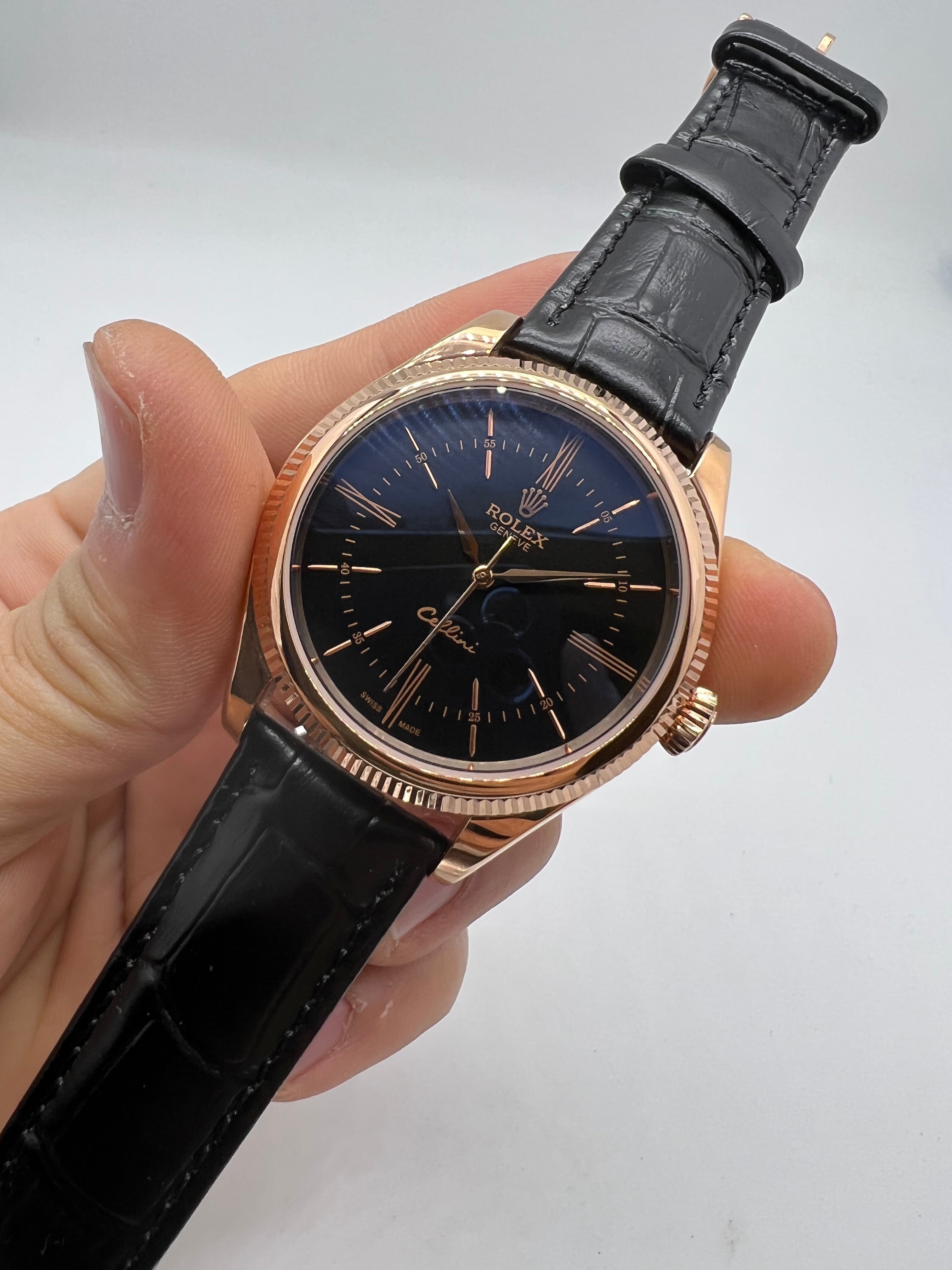 Rolex Cellini Moonphase Gold Everose — Rolex