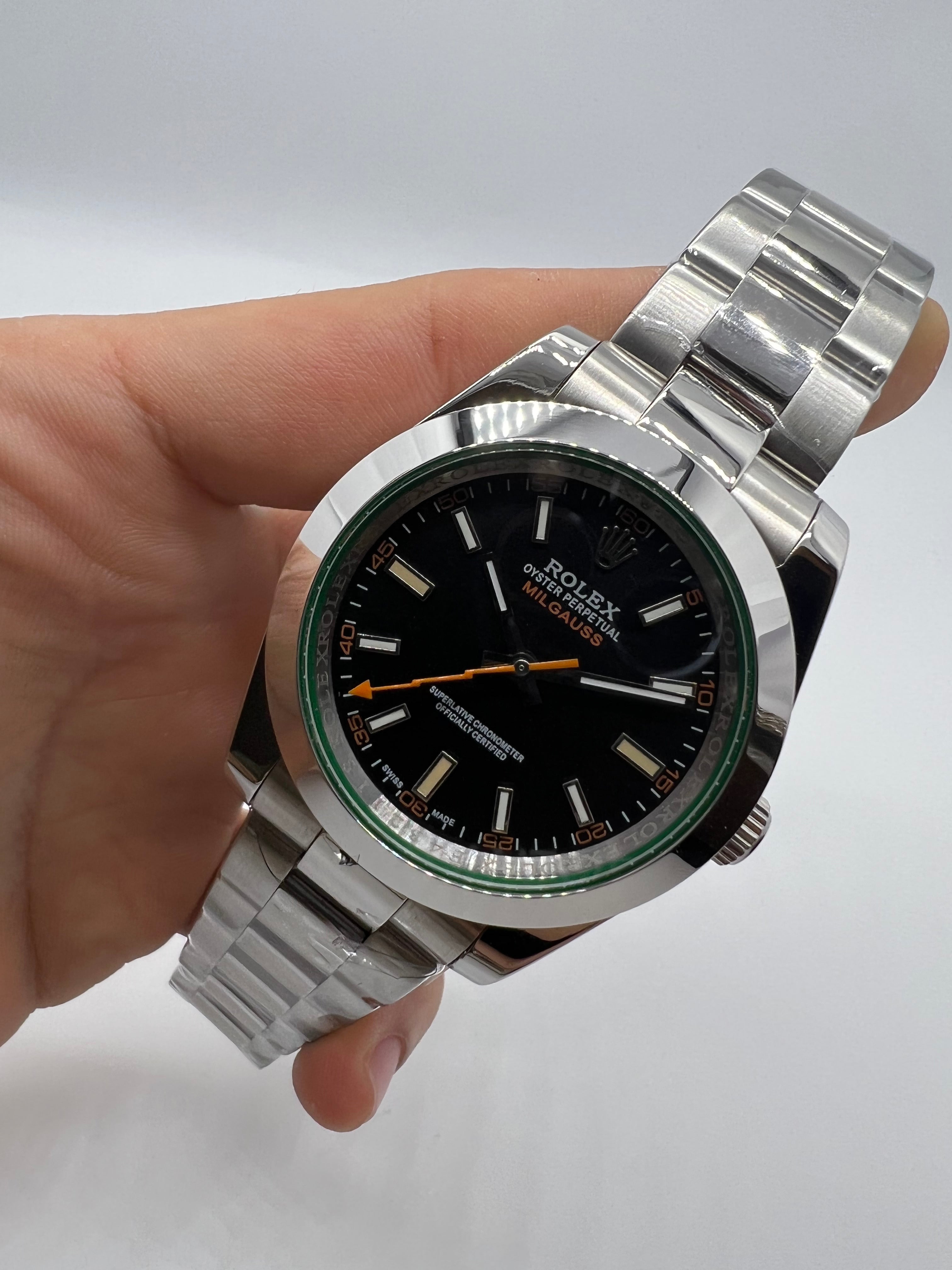 Rolex Oyster Perpetual Milgauss Black Sphere — Rolex