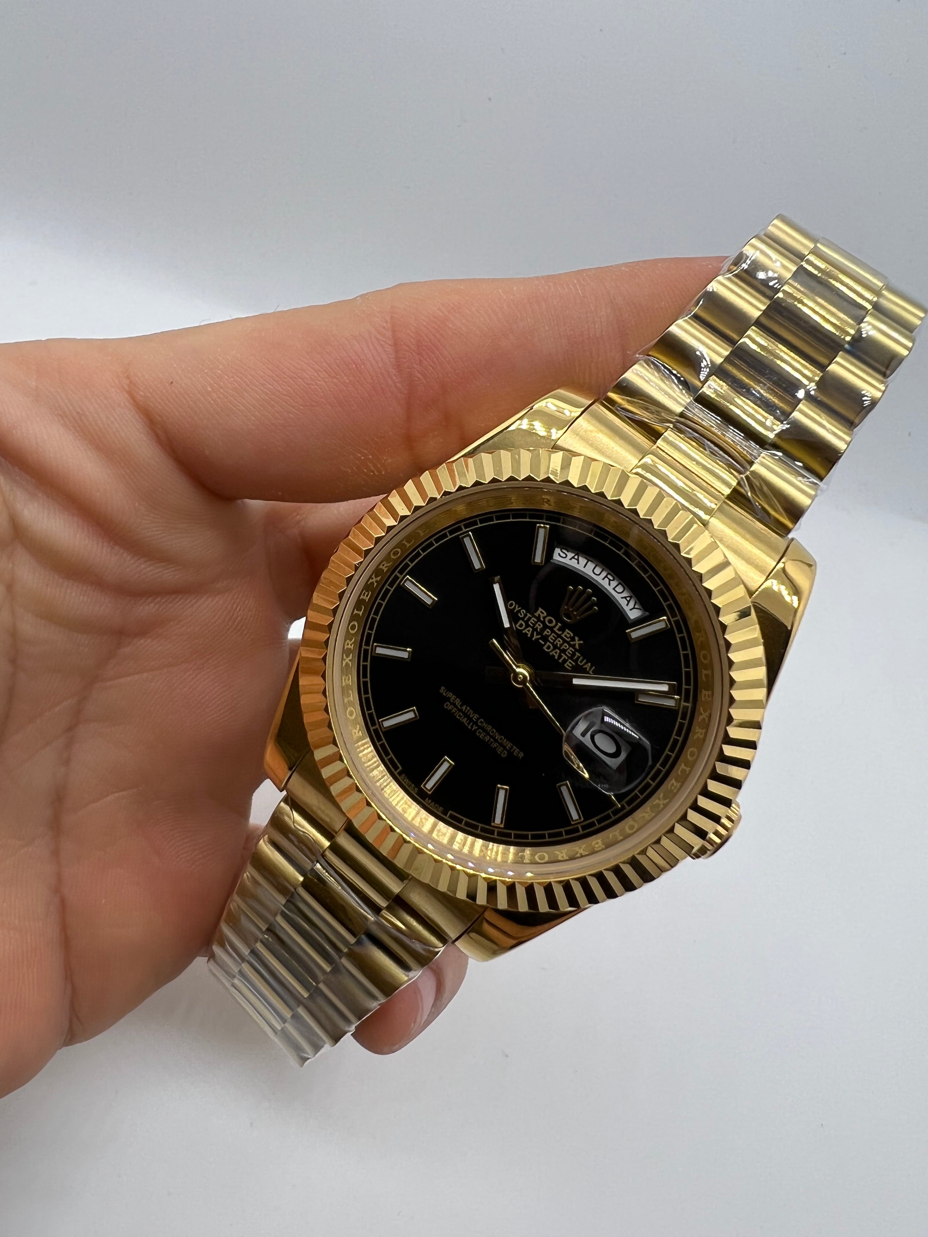 Rolex Oyster Perpetual Day-Date 40 Yellow Belt President — Rolex
