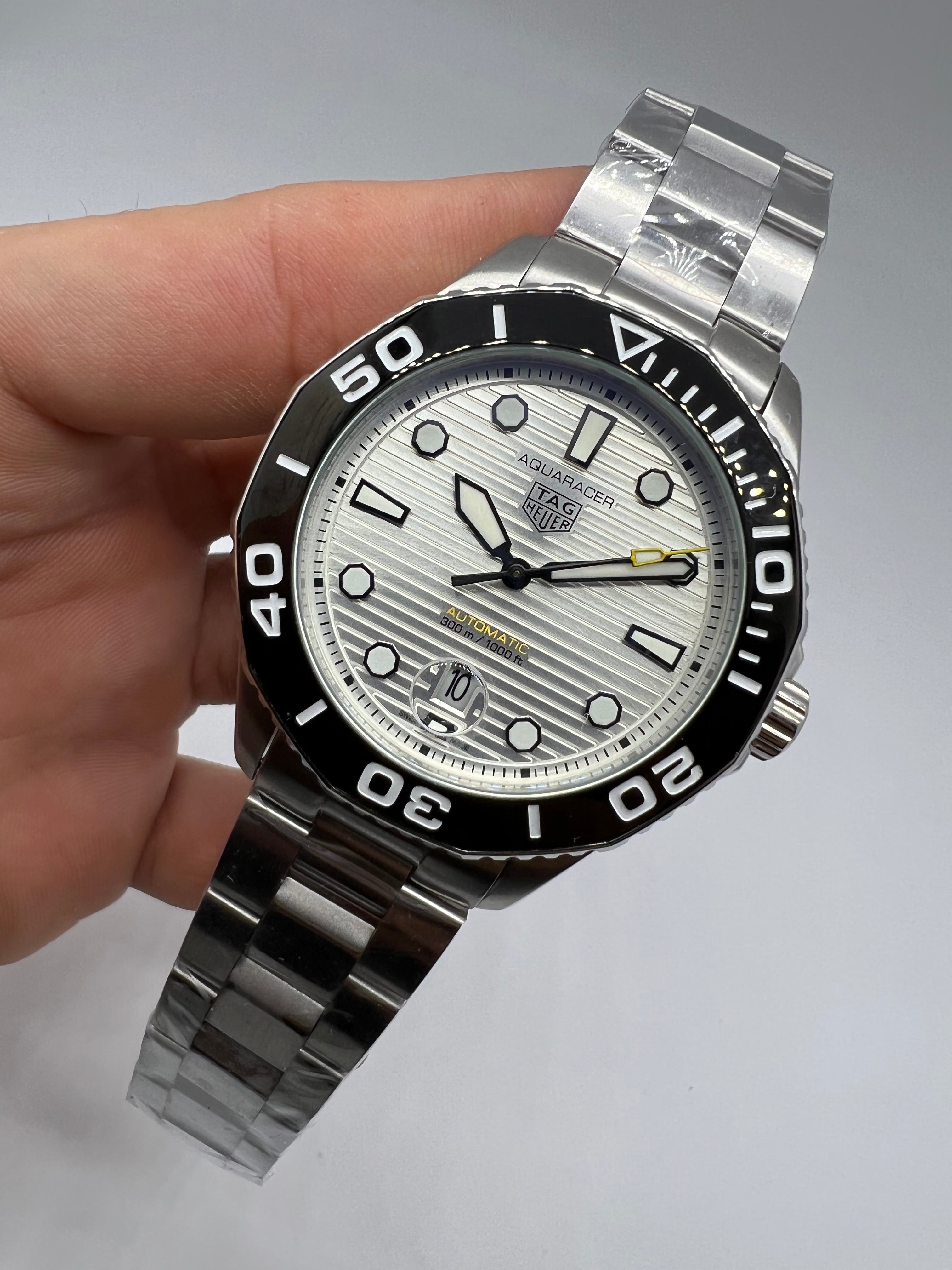 TAG Heuer Aquaracer Professional 300 Silver Dial — Tag Heuer