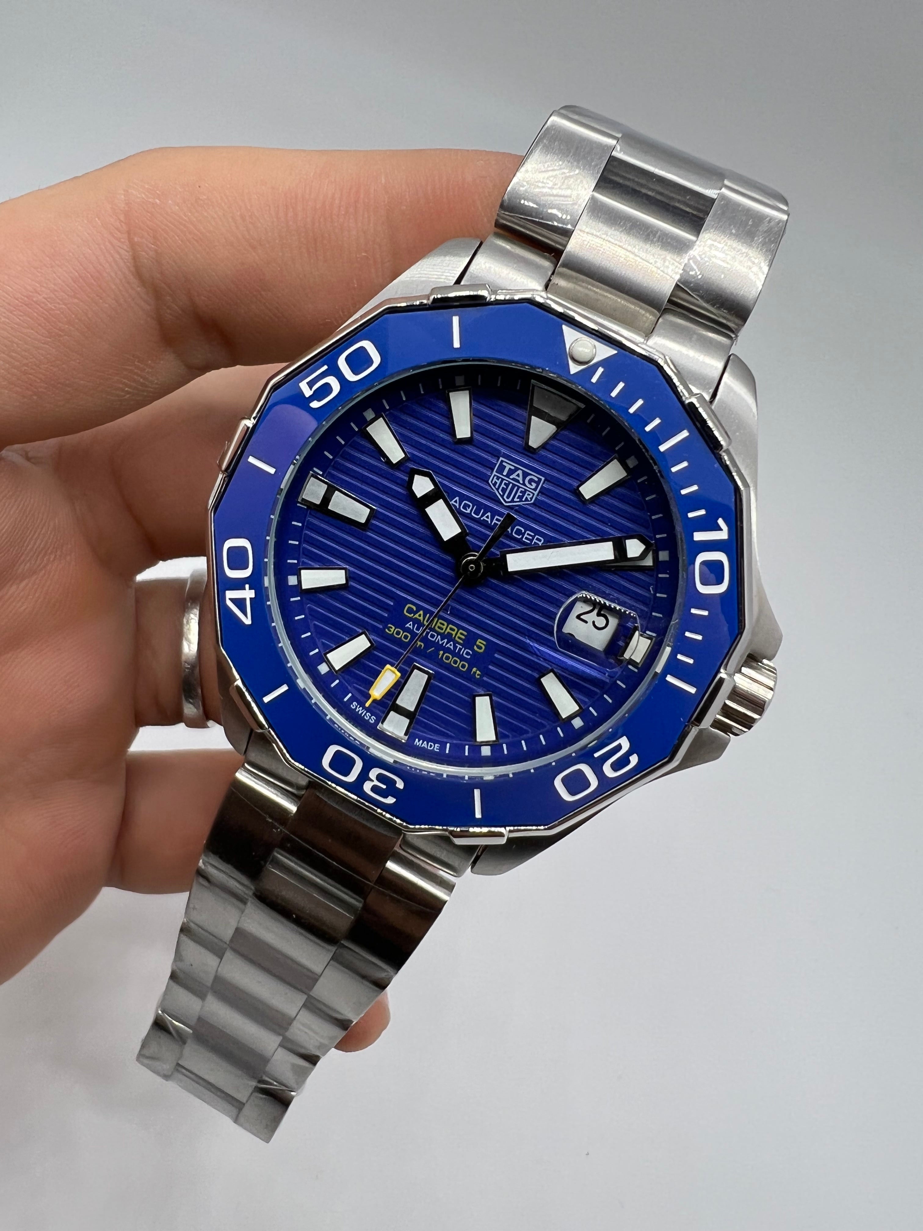 TAG Heuer Aquaracer Calibre 5 Blue Diver — Tag Heuer