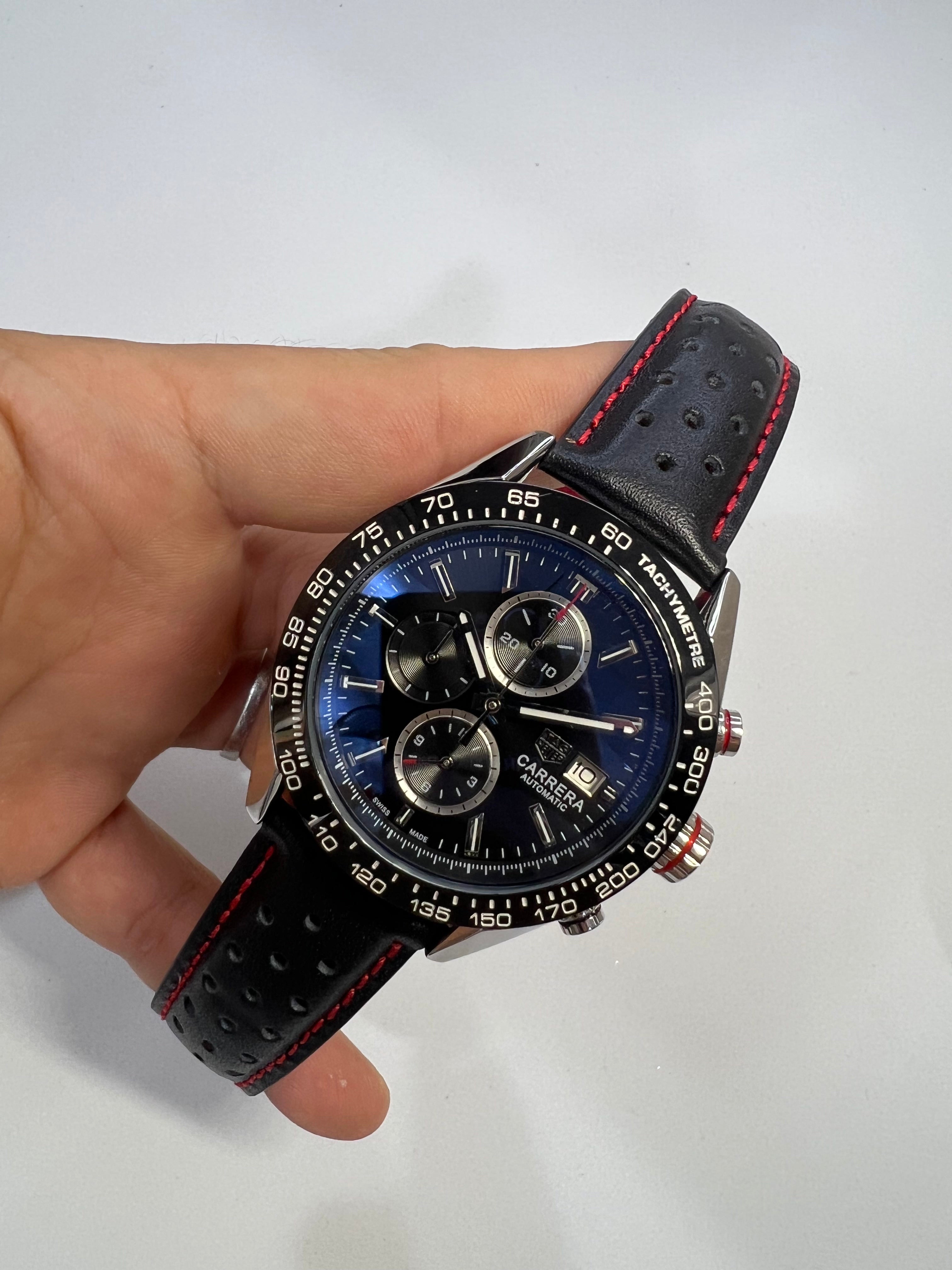 TAG Heuer Carrera Chronograph Blue Racing Edition — Tag Heuer