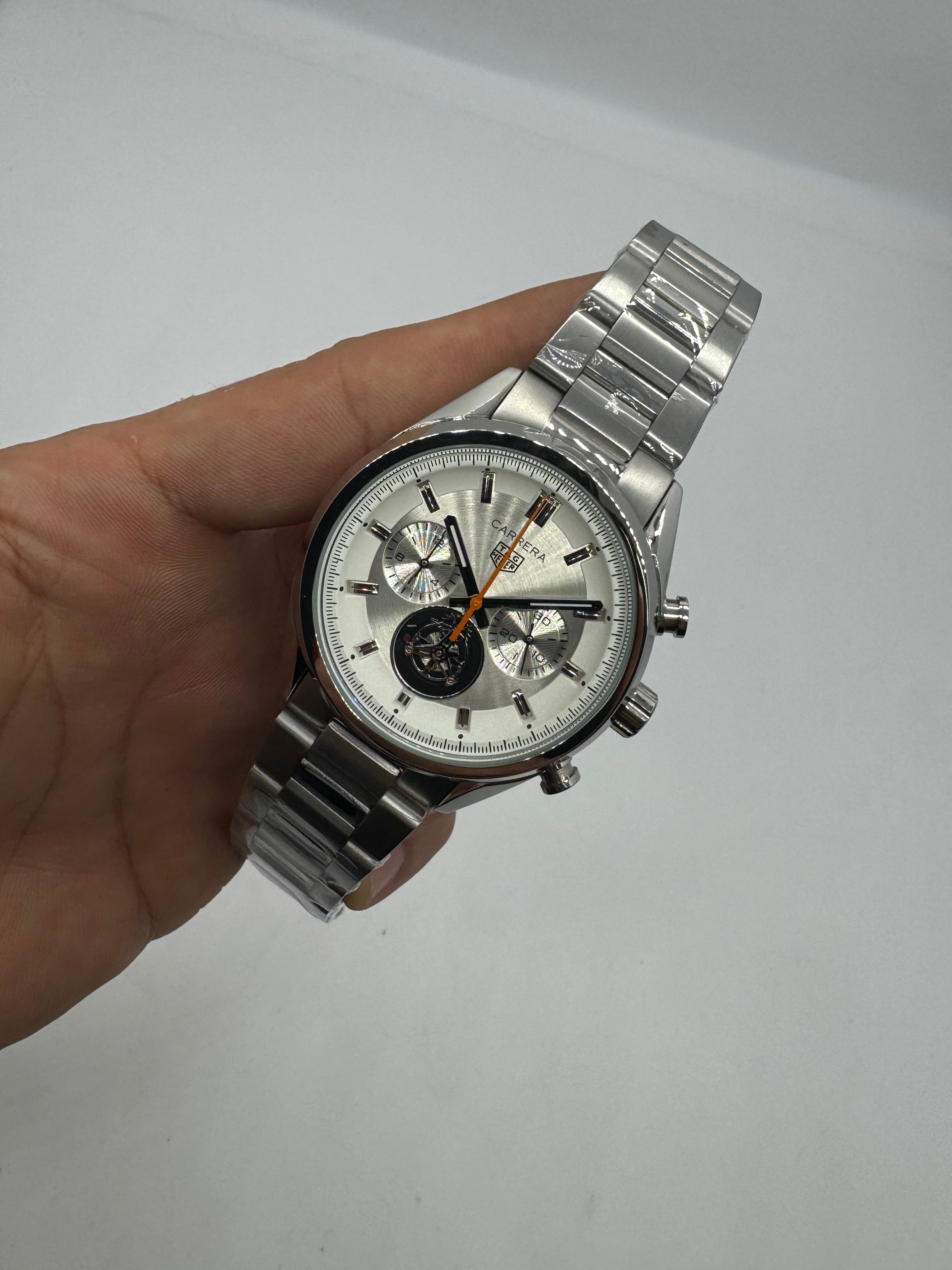 TAG Heuer Carrera Silver Racing Edition — Tag Heuer