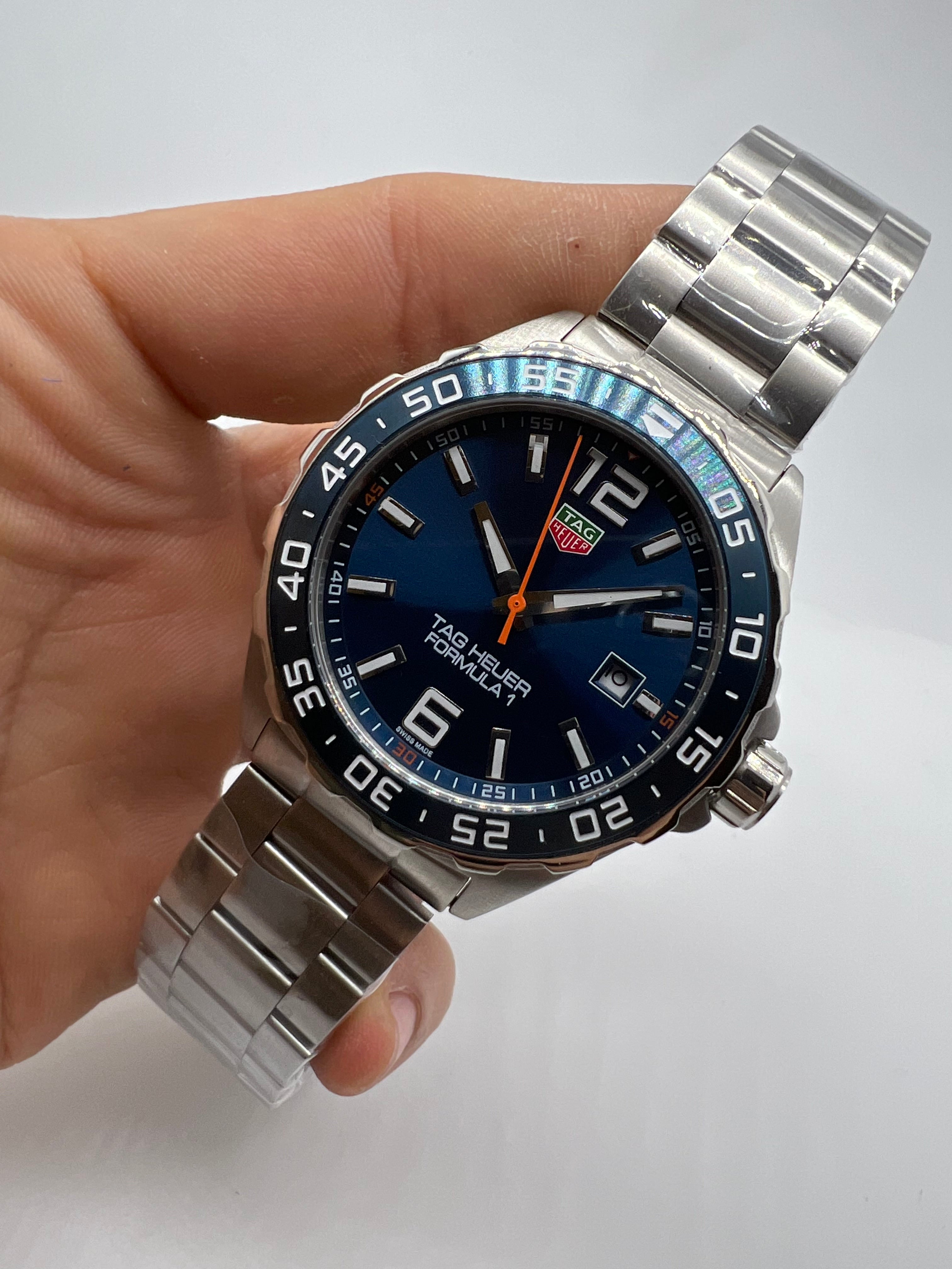 TAG Heuer Formula 1 Blue Black Diver Edition — Tag Heuer