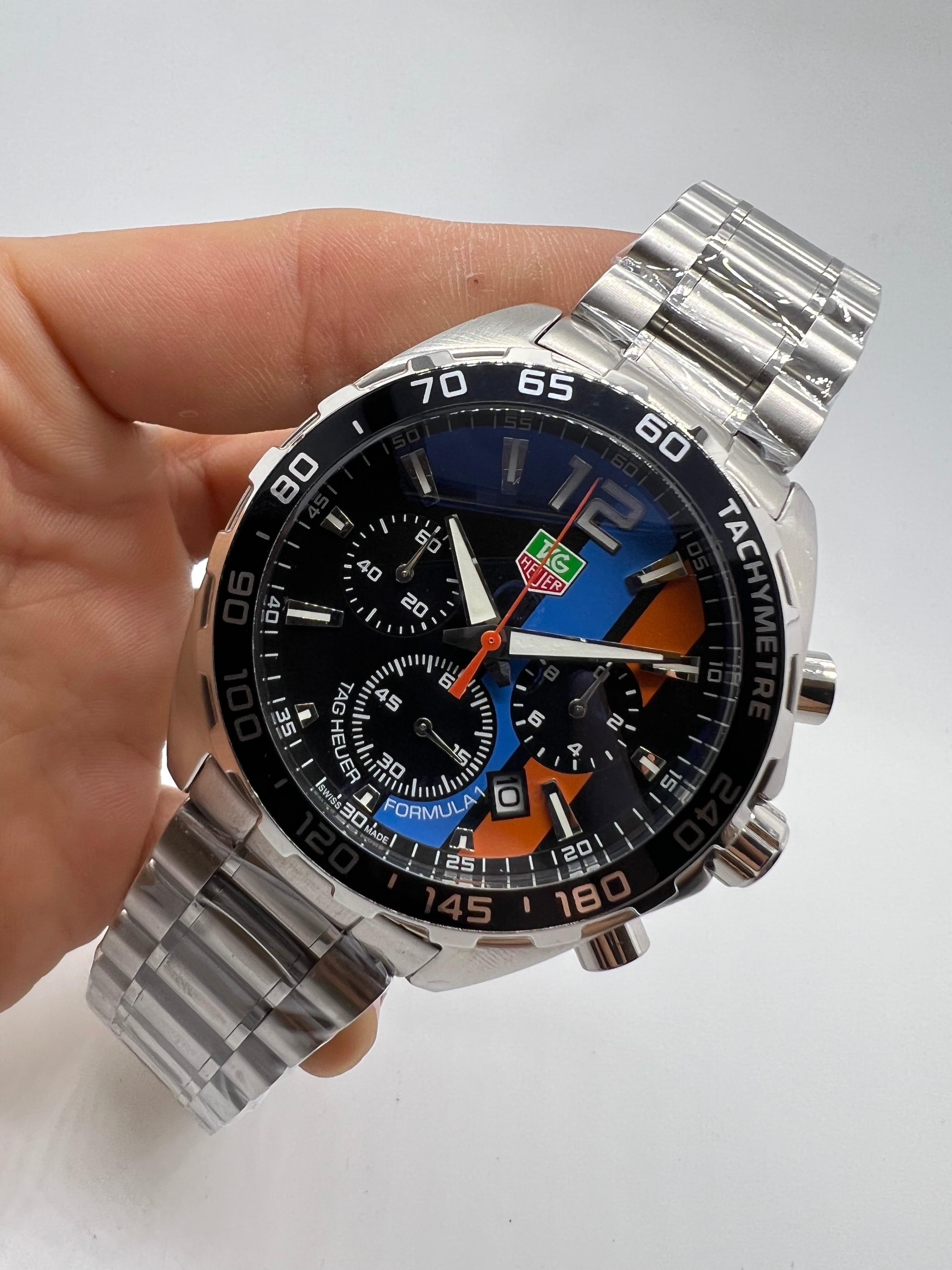 TAG Heuer Formula 1 Chronograph Gulf Special Edition — Tag Heuer