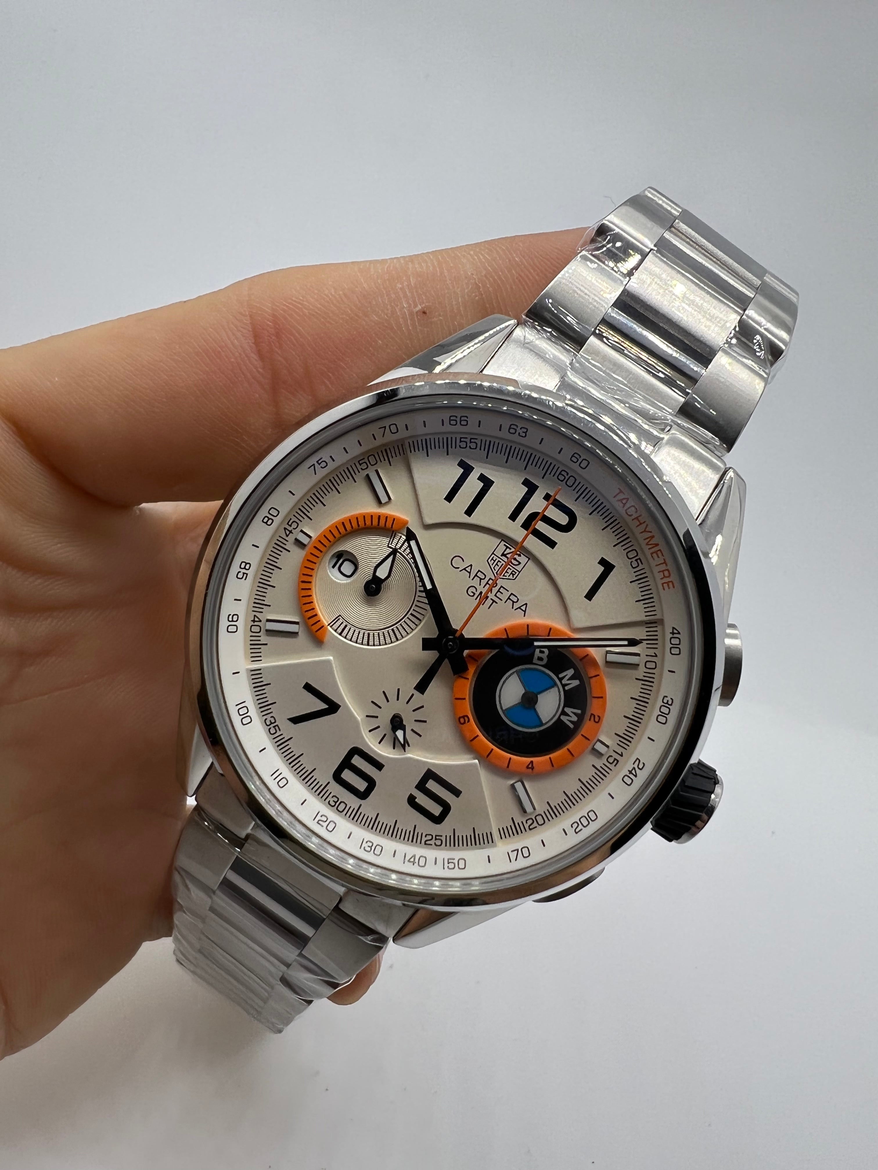 TAG Heuer Carrera Calibre 36 Flyback GMT BMW Motorsport Edition — Tag Heuer