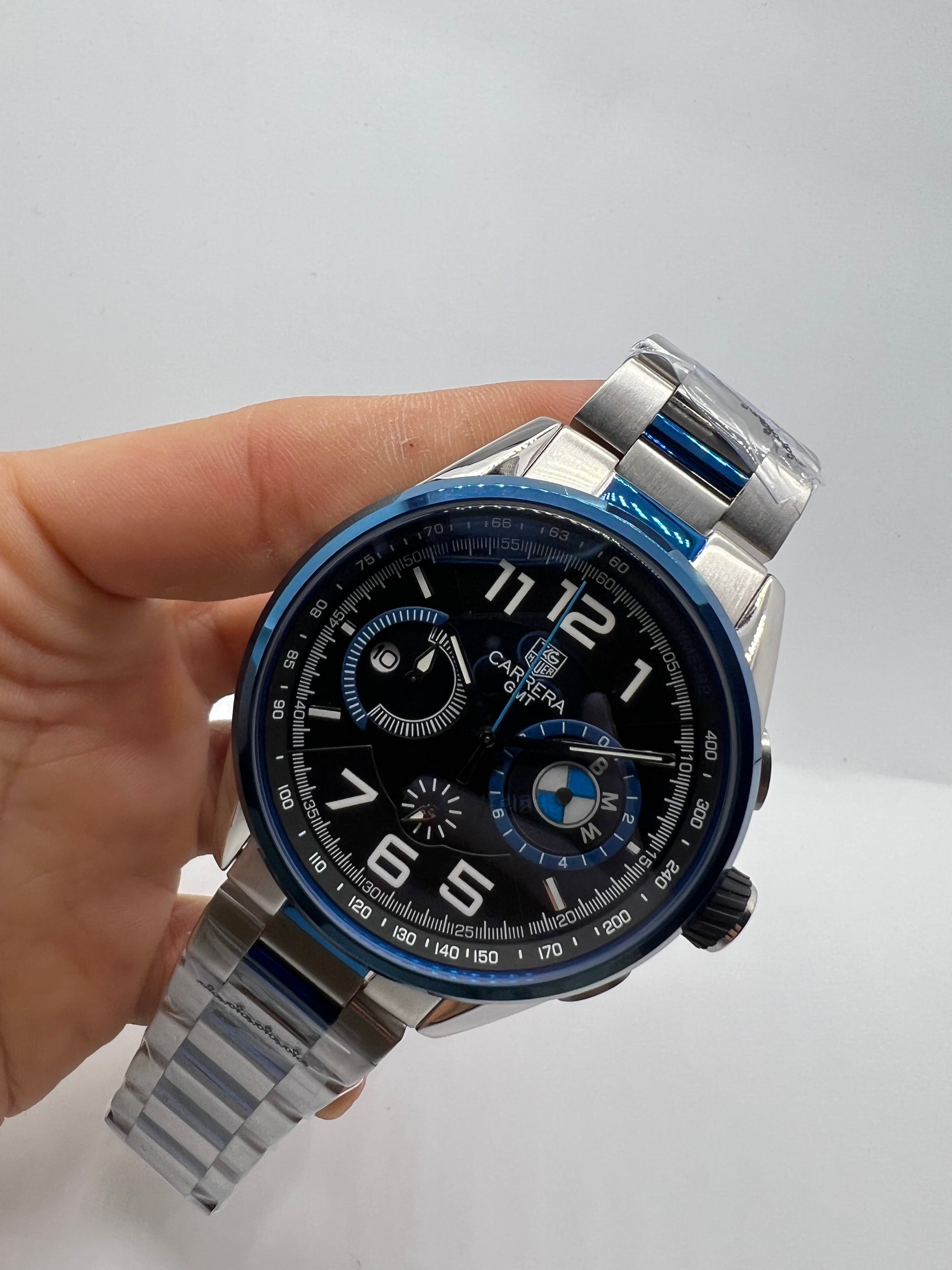 TAG Heuer Carrera GMT BMW Edition Black — Tag Heuer