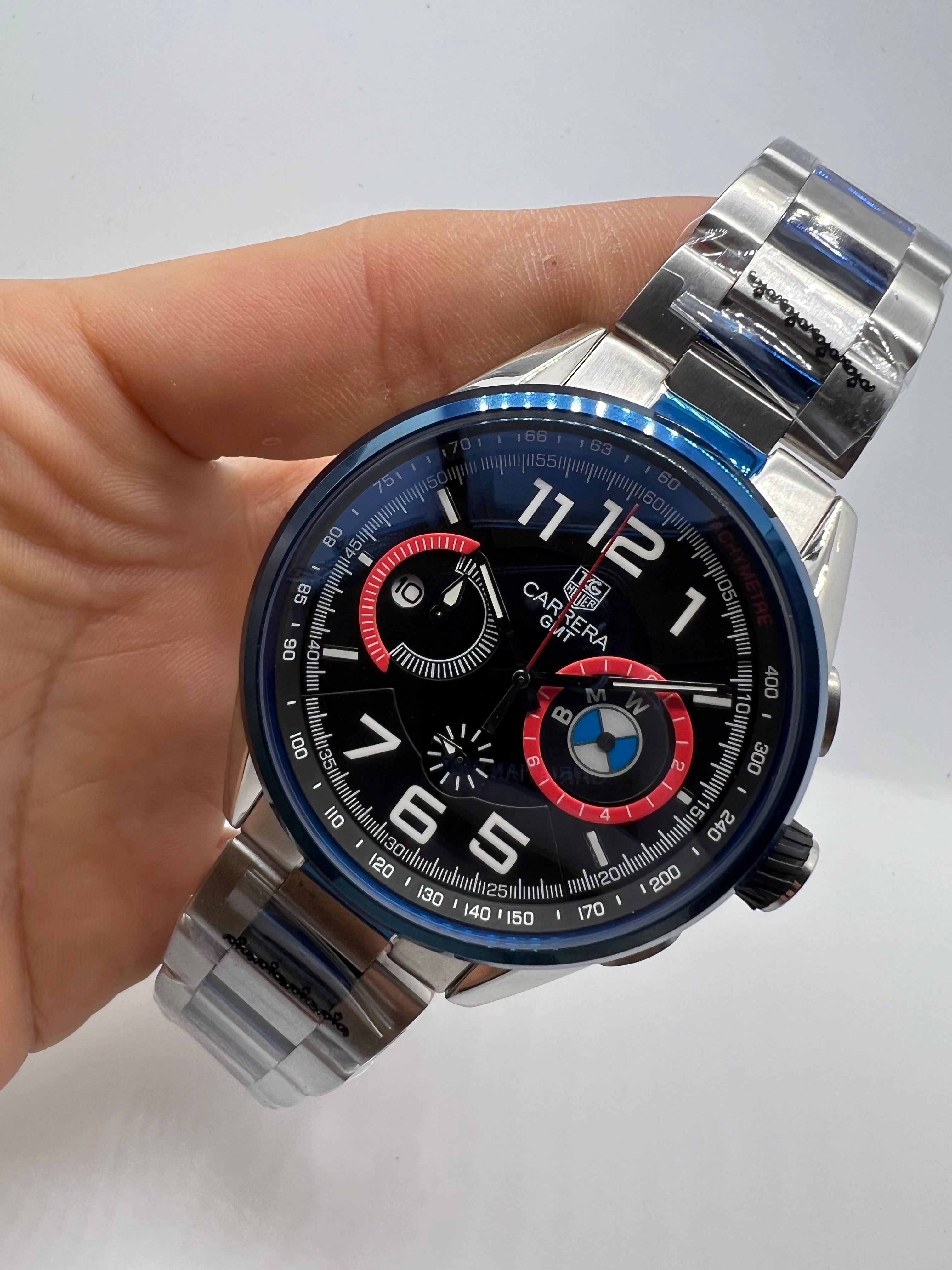 TAG Heuer Carrera Calibre 36 Flyback – BMW Motorsport Edition — Tag Heuer