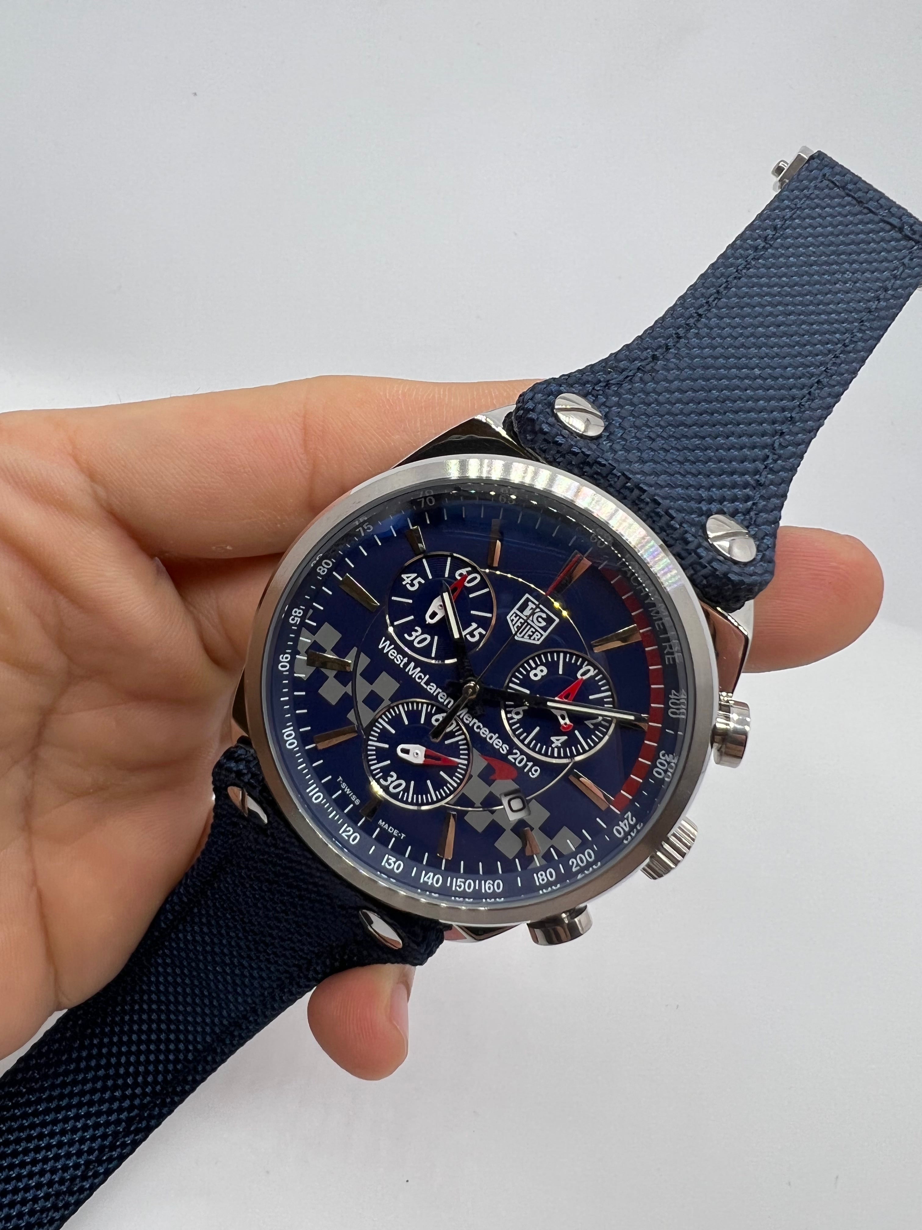 TAG Heuer West McLaren Mercedes 2019 Blue Dial — Tag Heuer