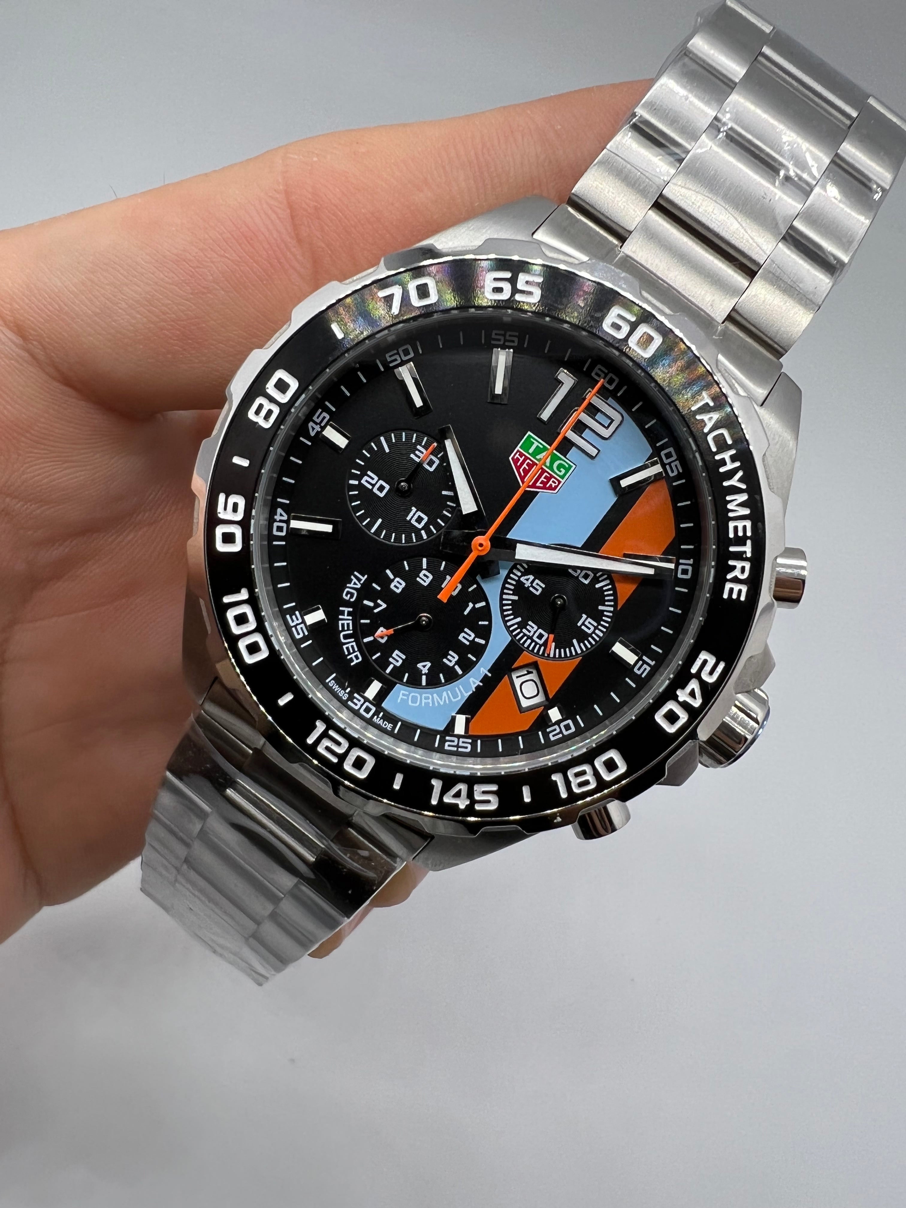 TAG Heuer Formula 1 Chronograph Gulf Special Edition — Tag Heuer