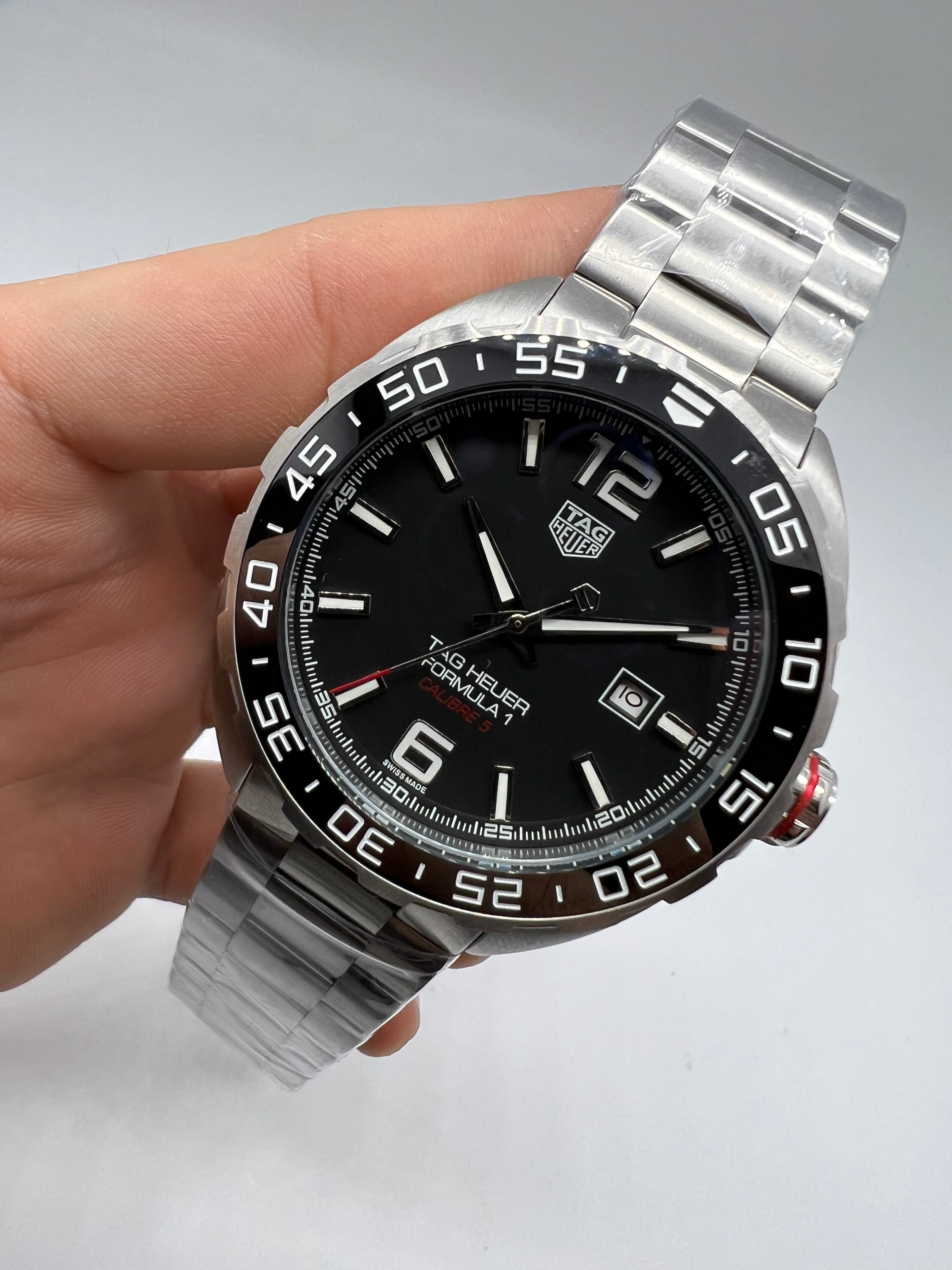 TAG Heuer Formula 1 Calibre 5 Negro — Tag Heuer