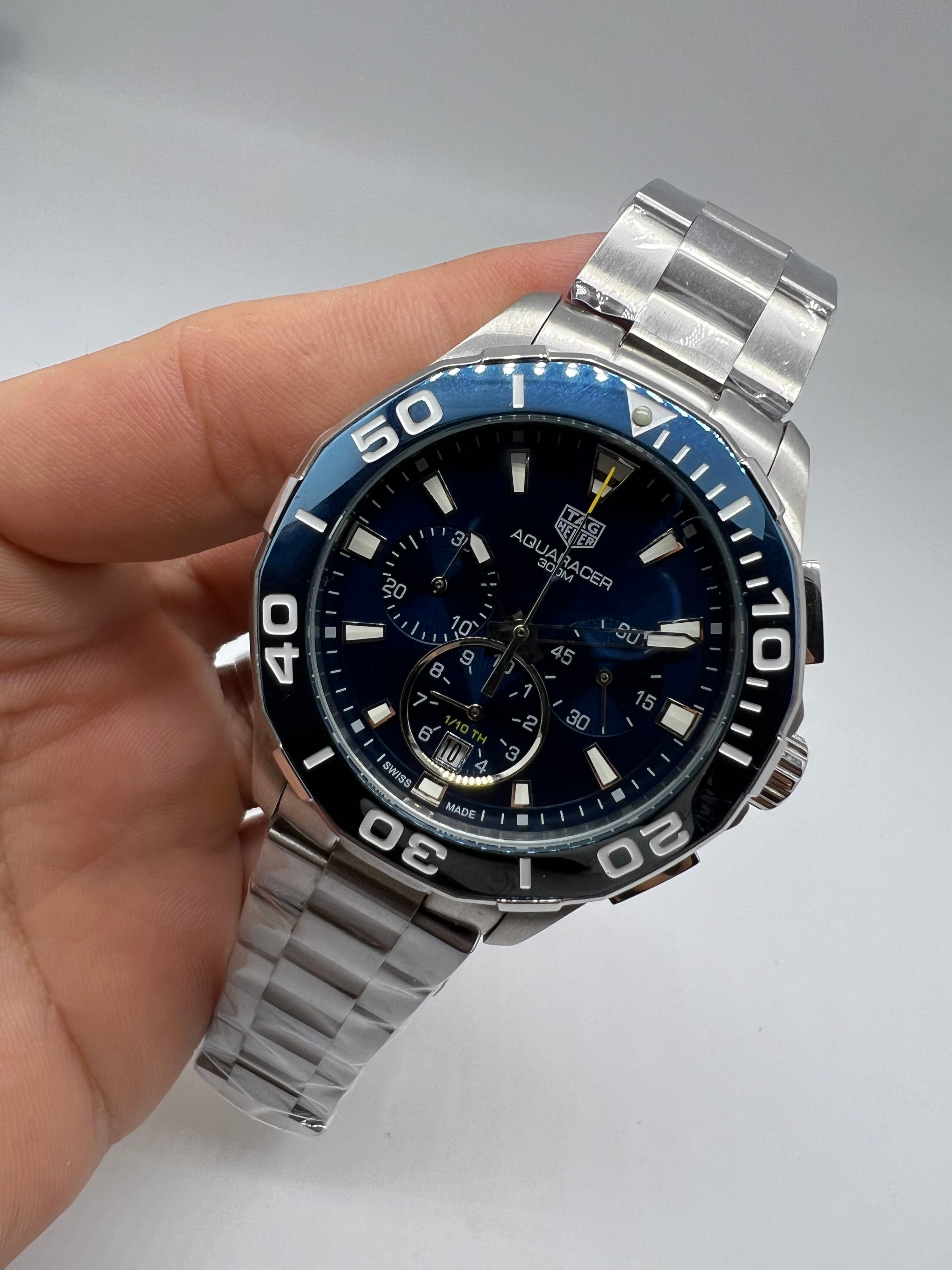 TAG Heuer Aquaracer Chronograph 300M – 1/10th Second — Tag Heuer