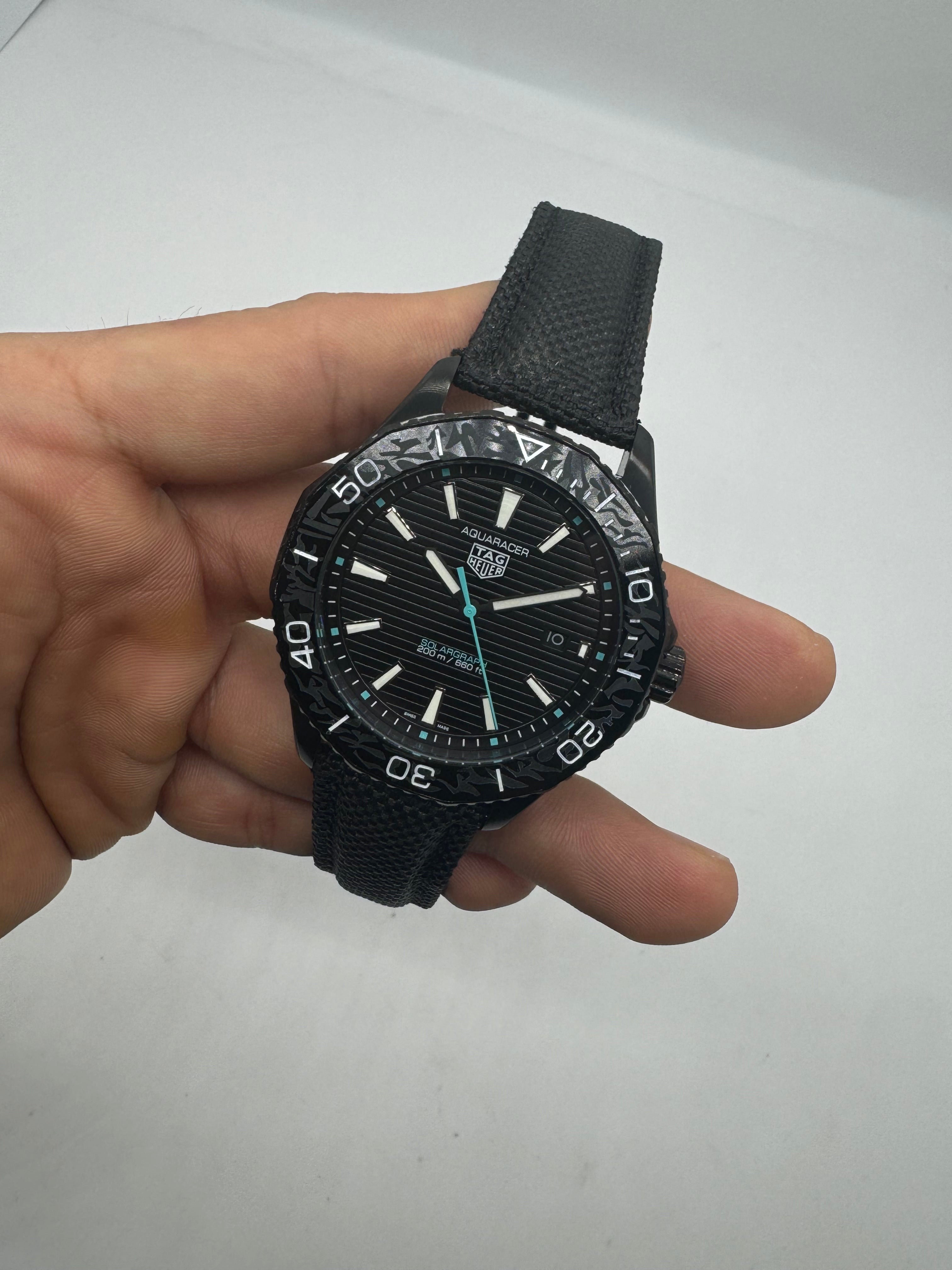 TAG Heuer Aquaracer Professional 300 Carbon Edition Black — Tag Heuer