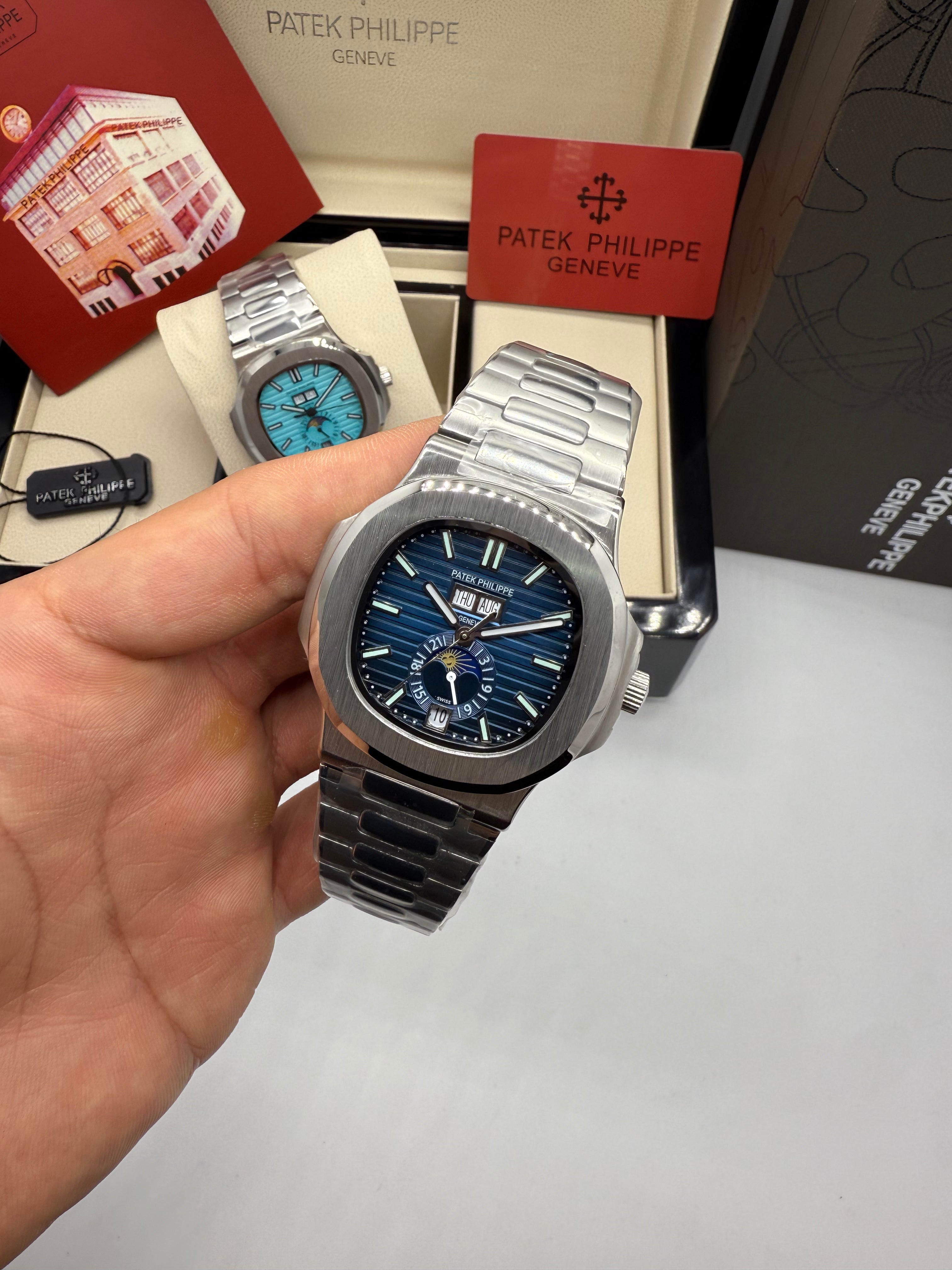 Patek Philippe Nautilus Blue — Patek Philippe