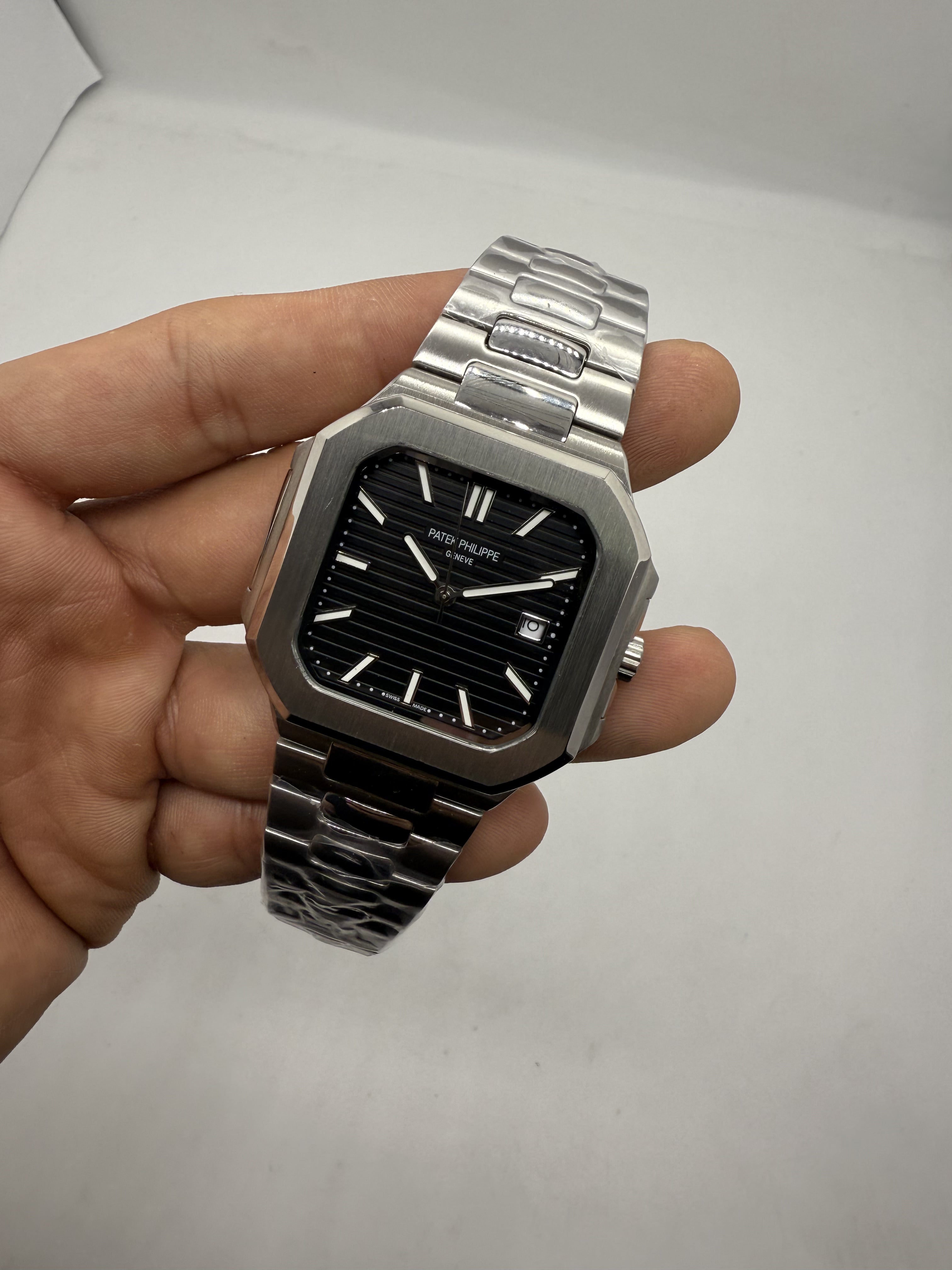 Patek Philippe Nautilus Square Black — Patek Philippe