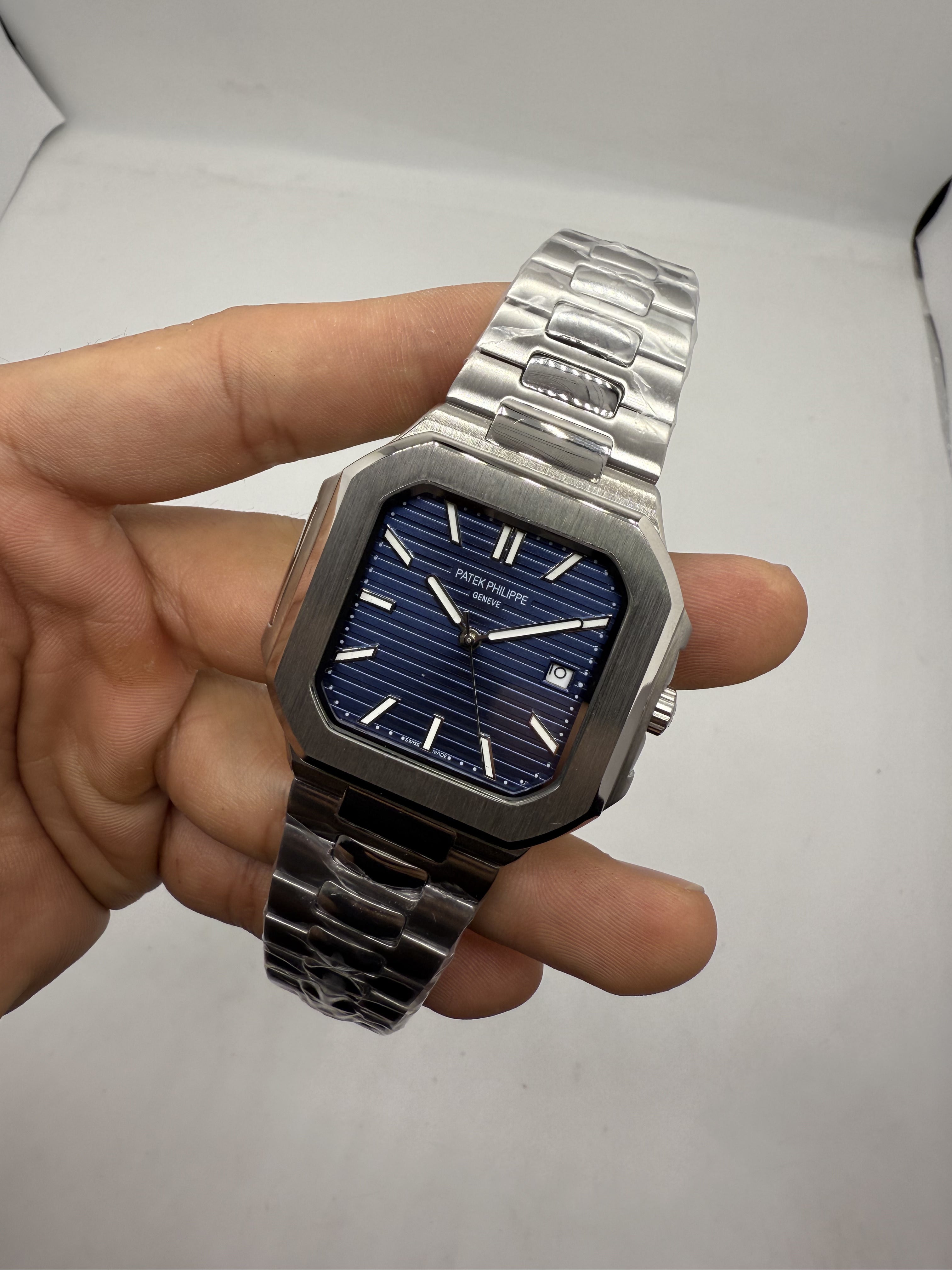 Patek Philippe Nautilus Square Blue — Patek Philippe