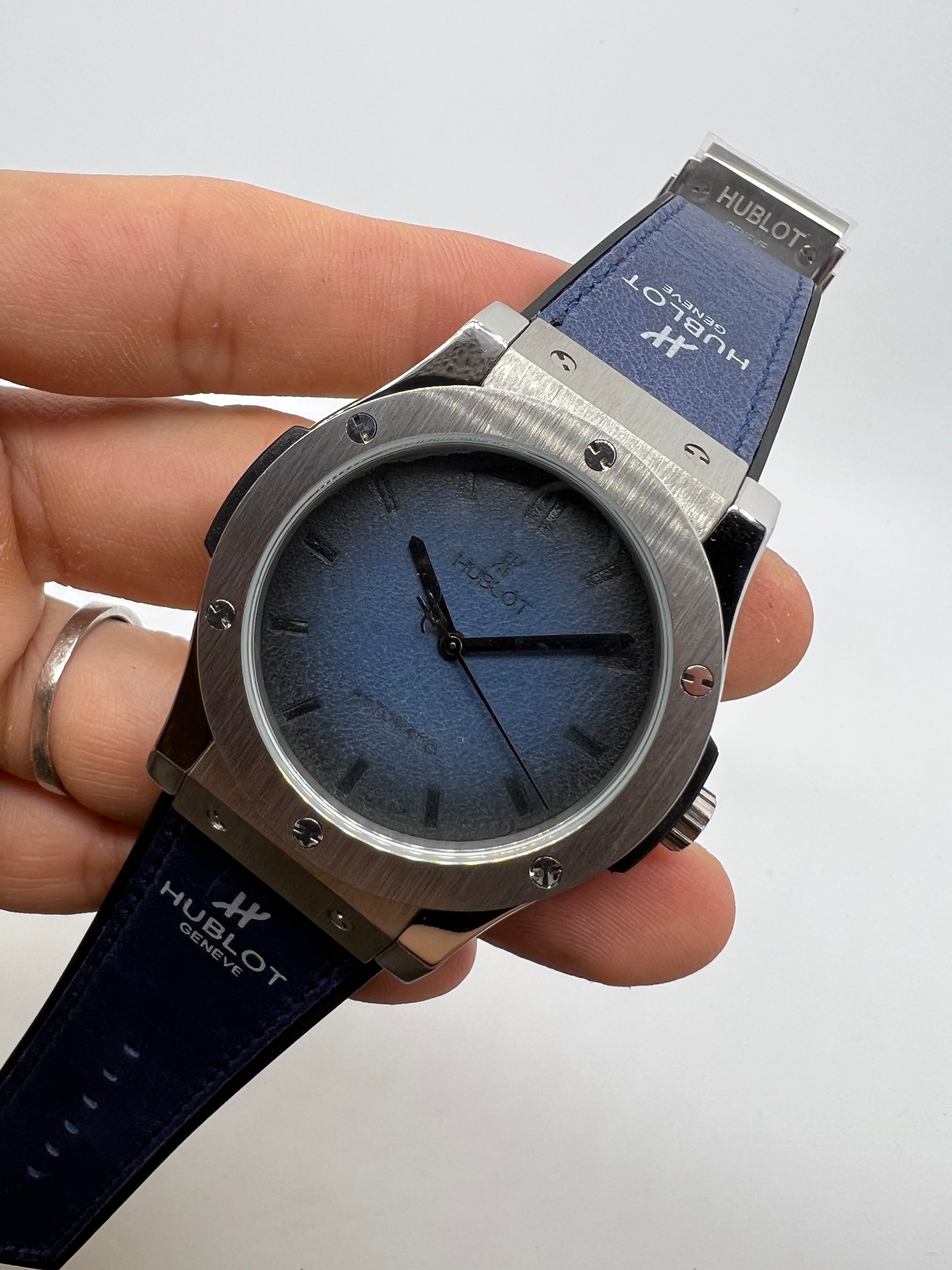 Hublot Classic Fusion Titanium Blue — Hublot
