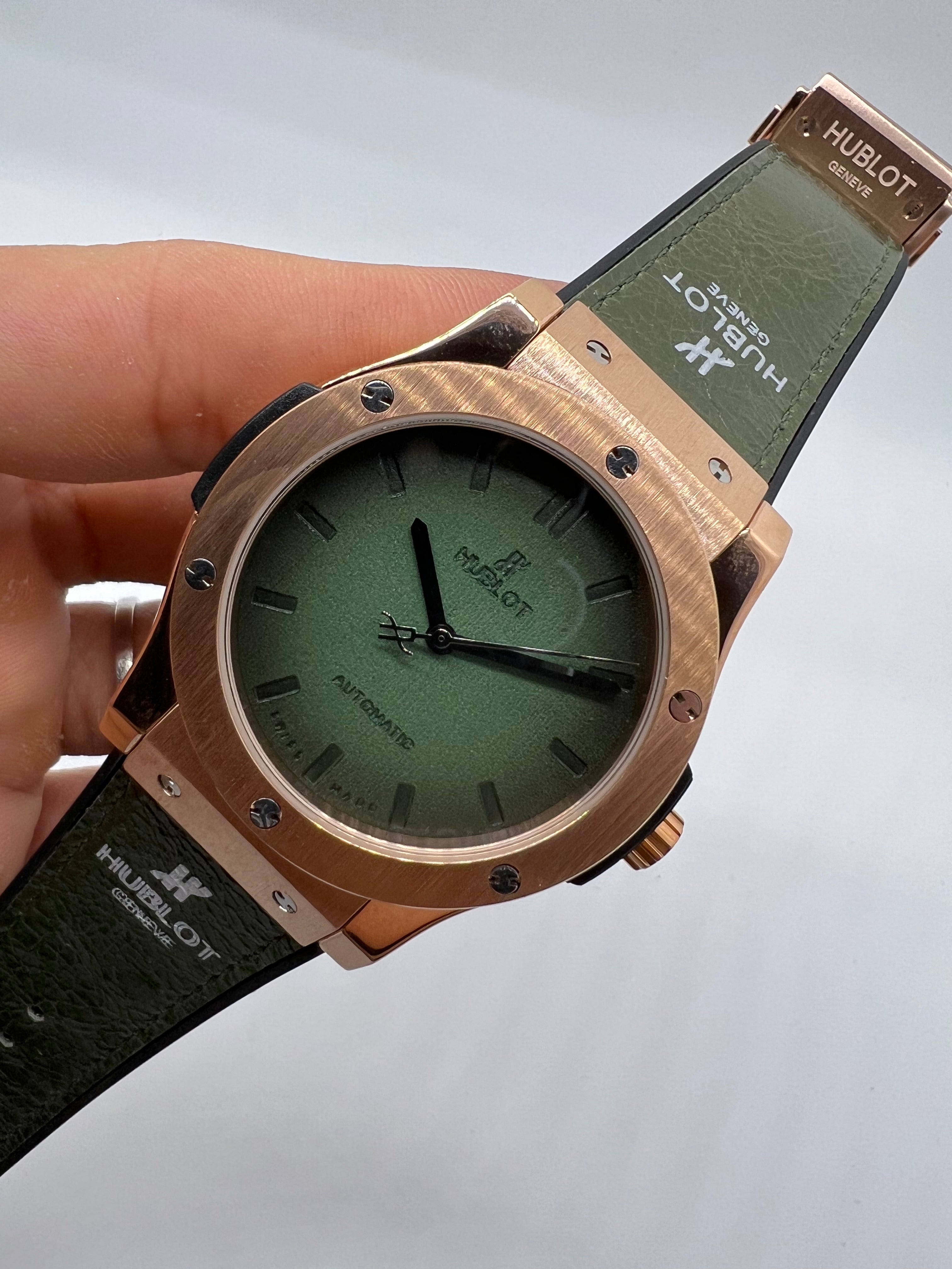 Hublot Classic Fusion King Gold Green — Hublot
