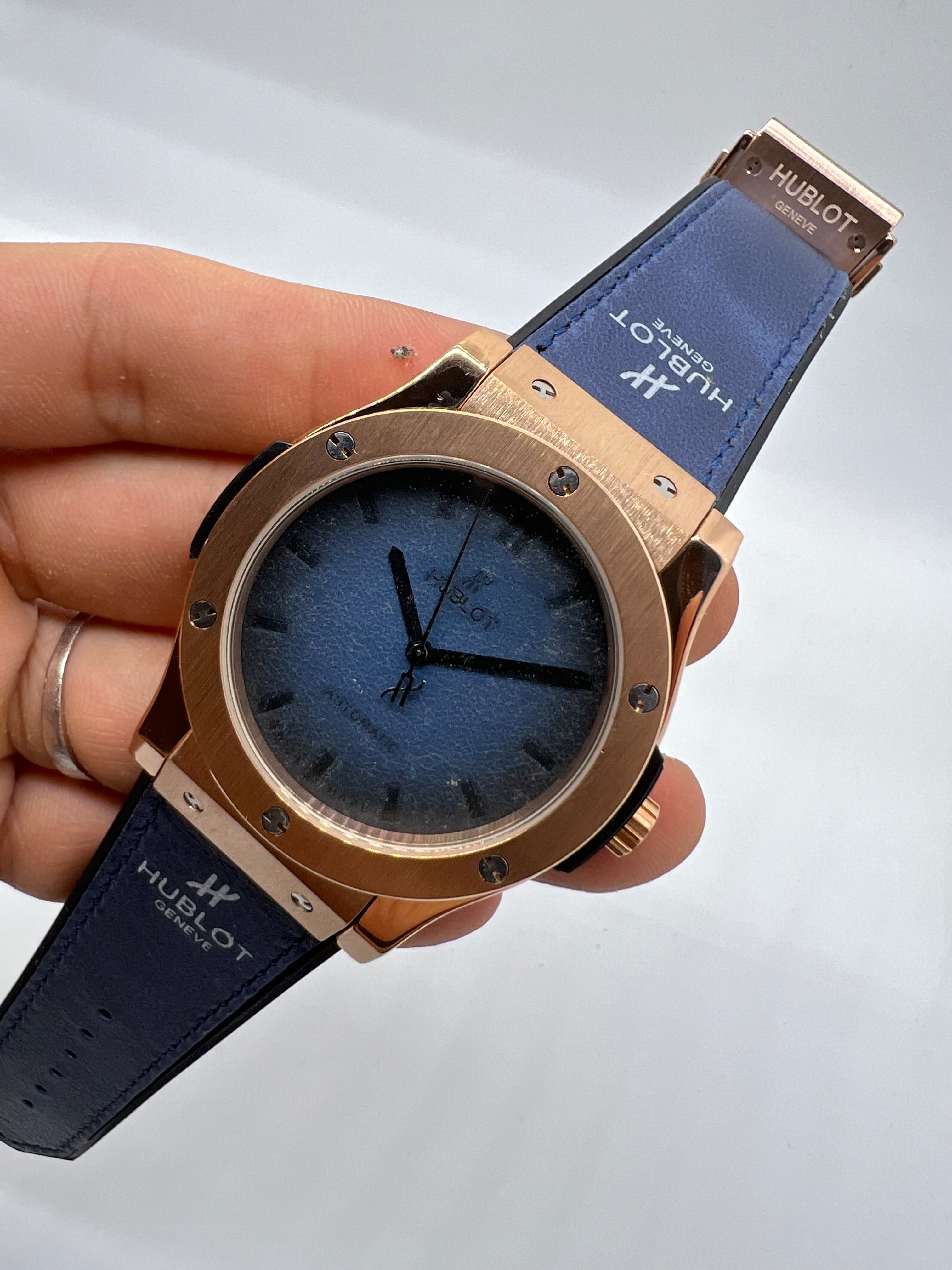 Hublot Classic Fusion King Gold Blue — Hublot