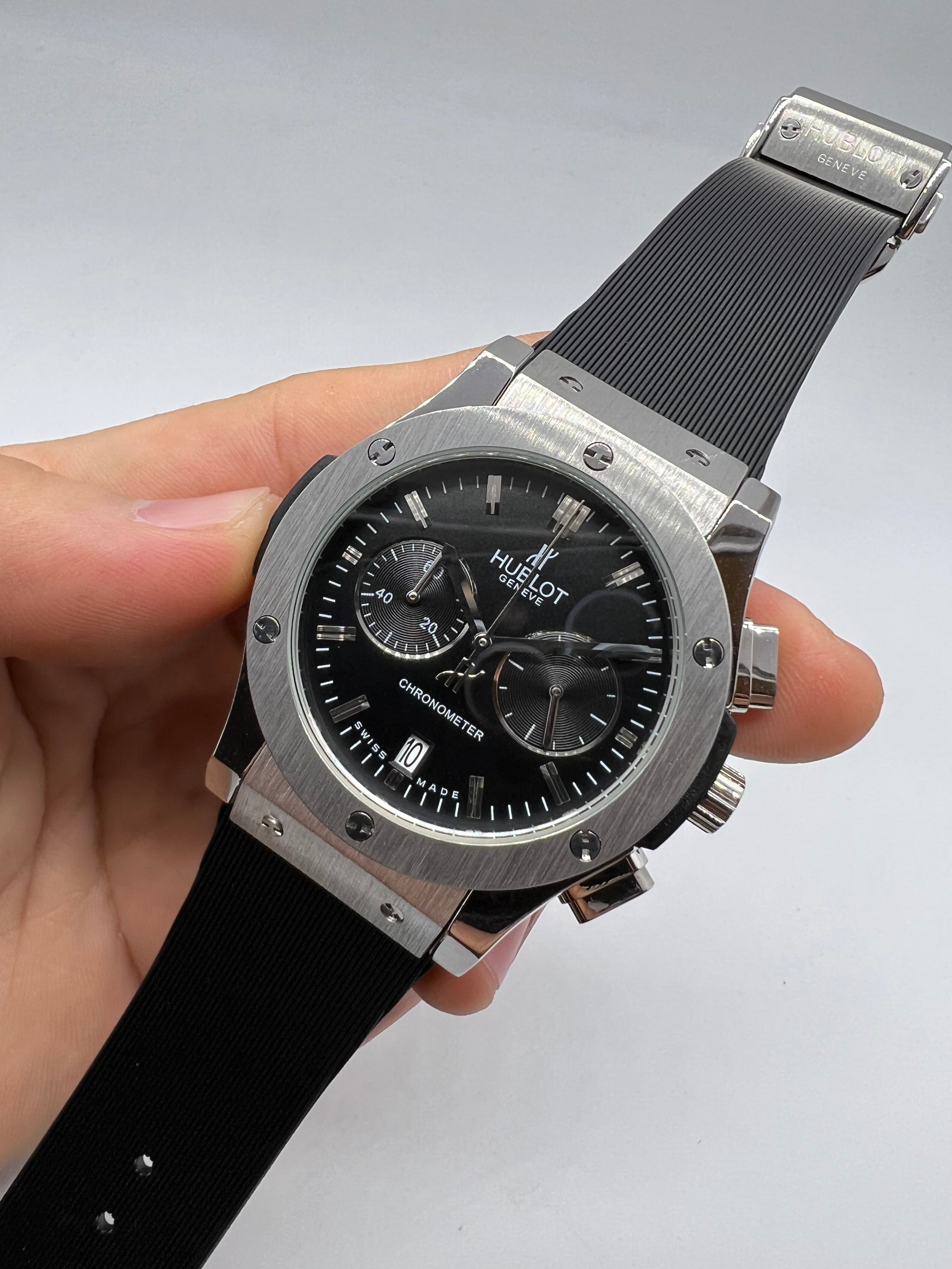 Hublot Classic Fusion Chronograph Titanium Black — Hublot