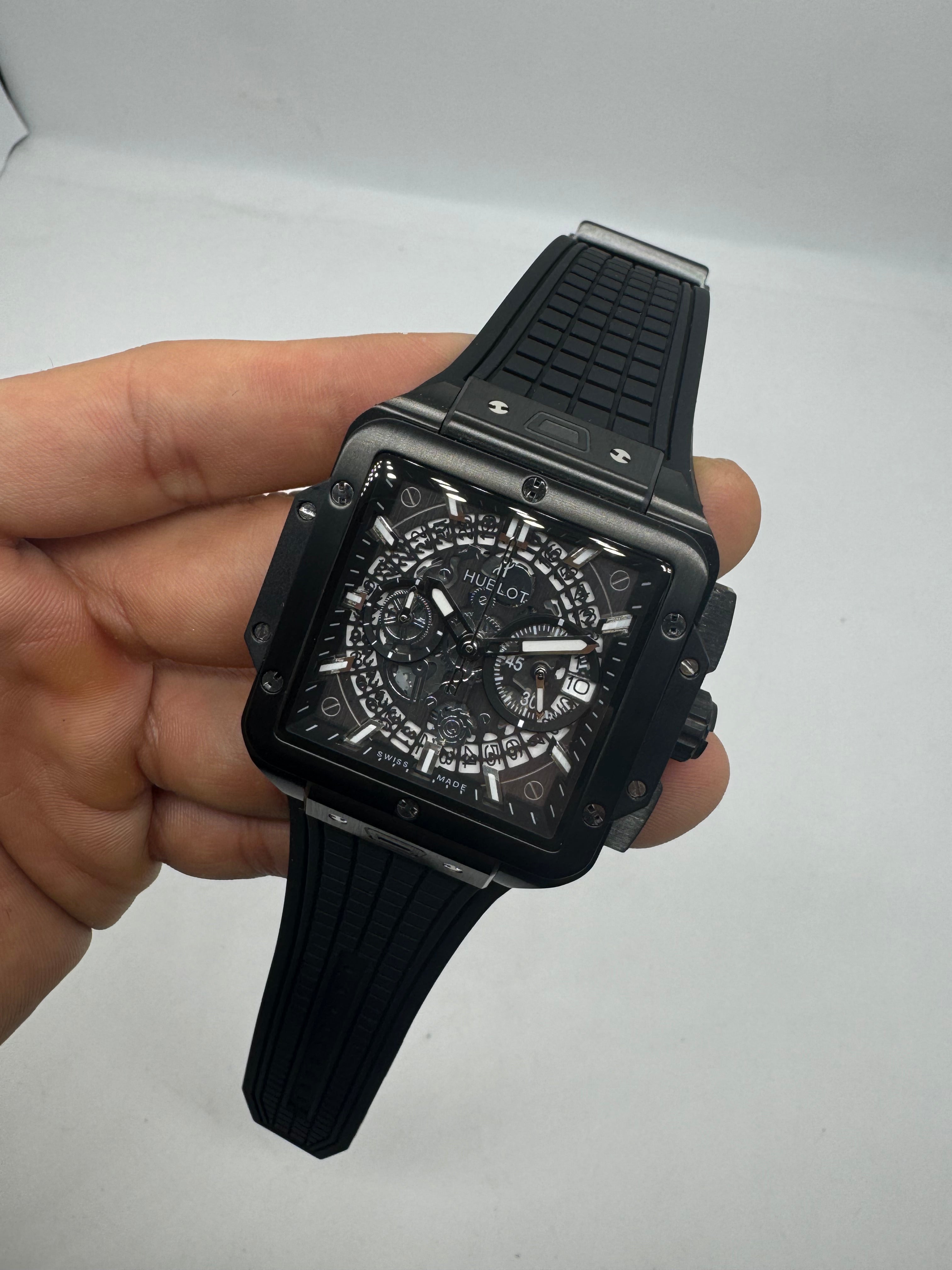 Hublot Square Bang Unico All Black — Hublot