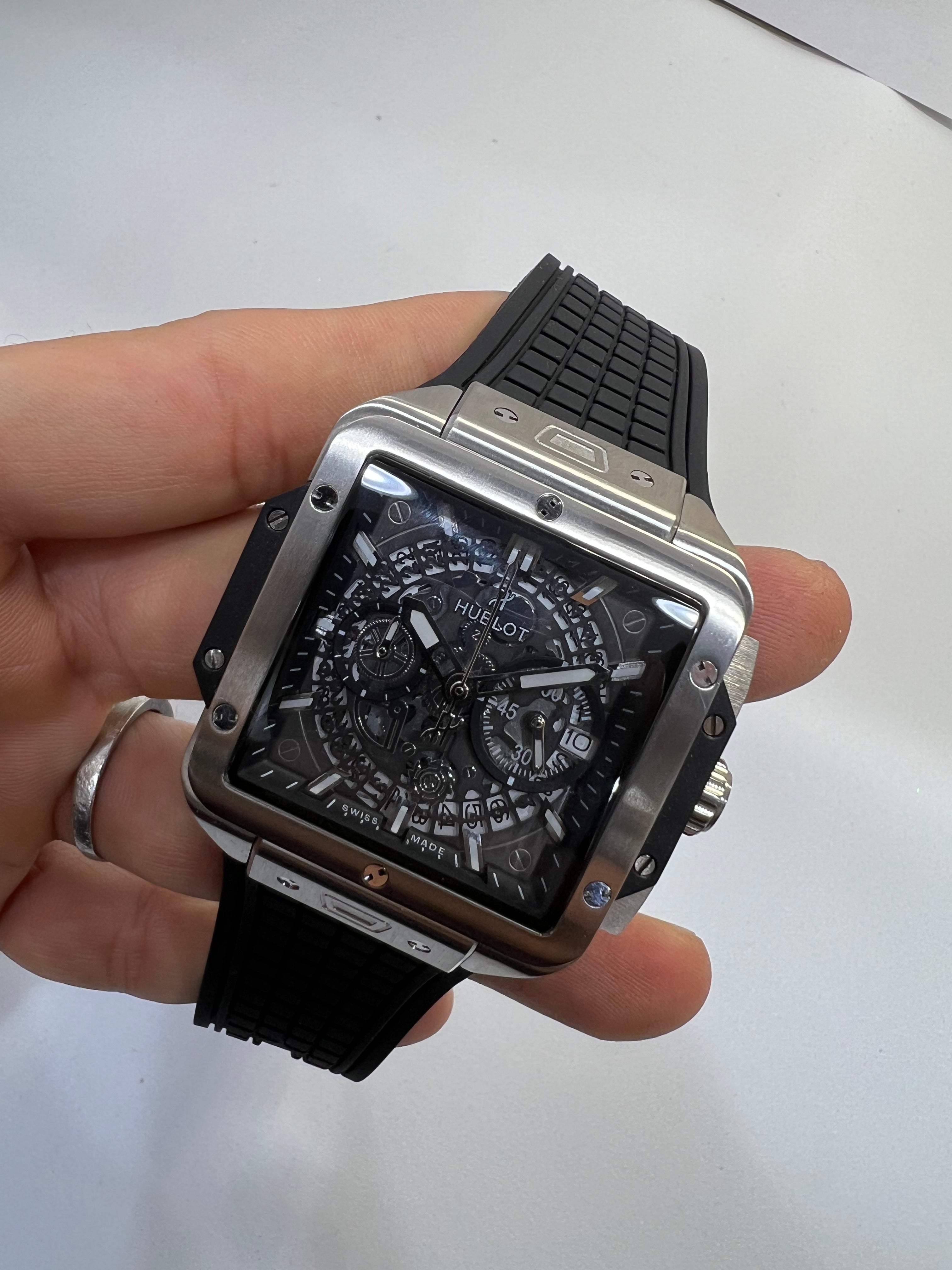 Hublot Square Bang Unic Titanium — Hublot
