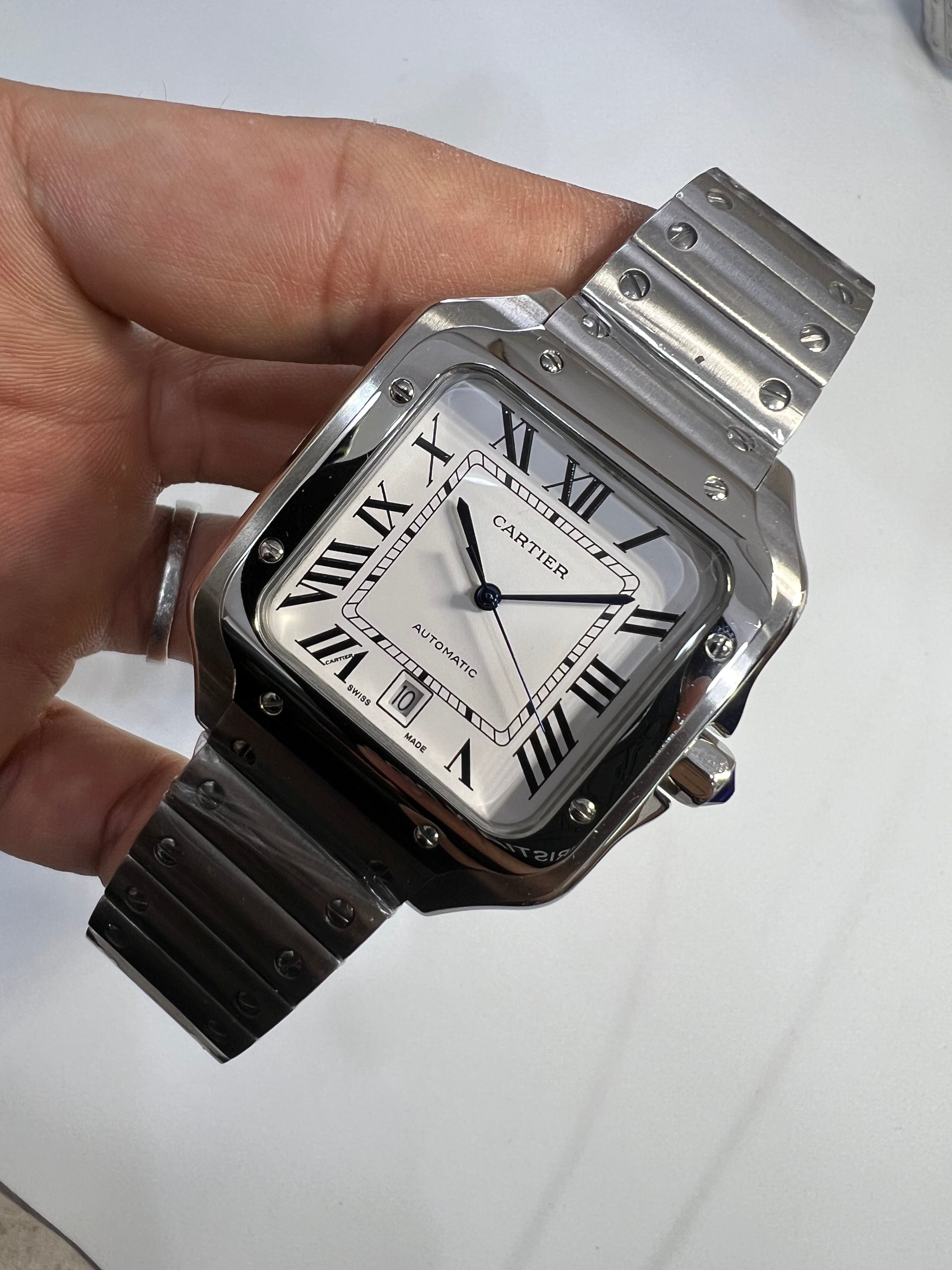 Cartier Santos de Cartier Large Acero — Cartier