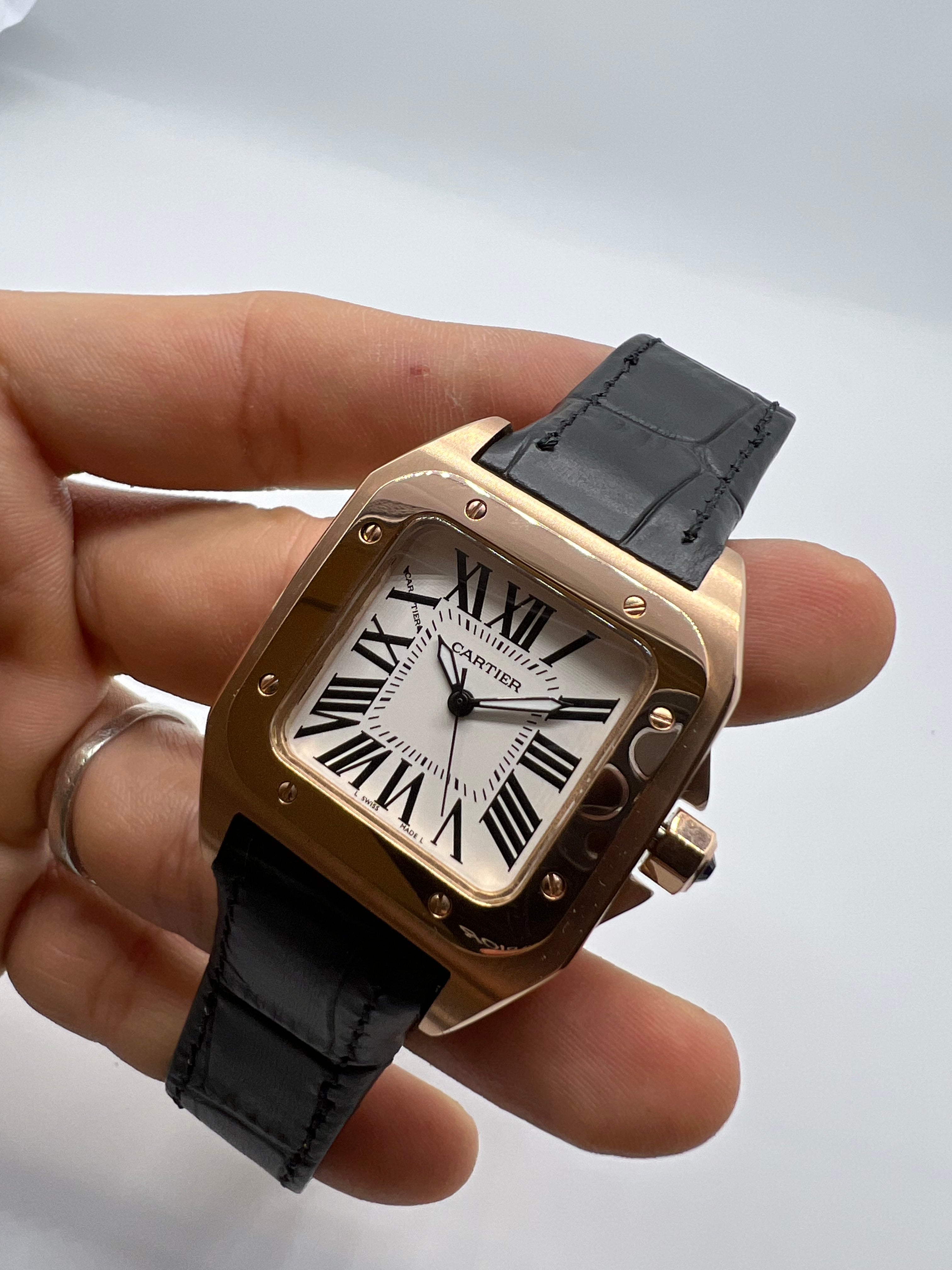 Cartier Santos de Cartier Cuero — Cartier