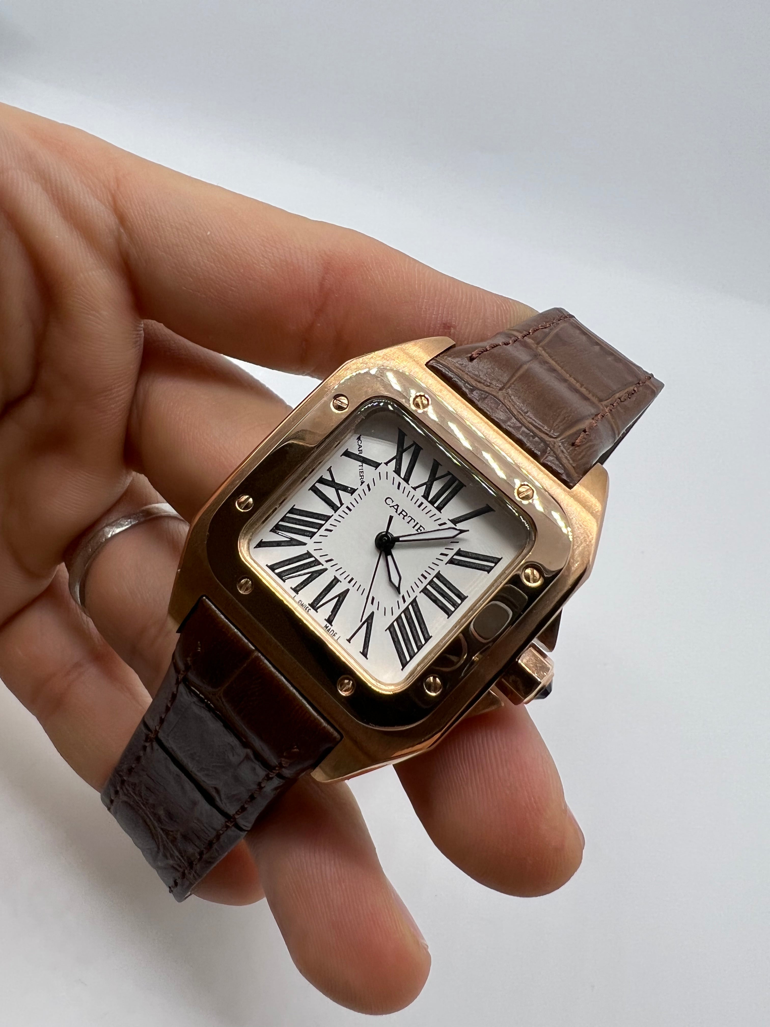 Cartier Santos de Cartier Cuero — Cartier