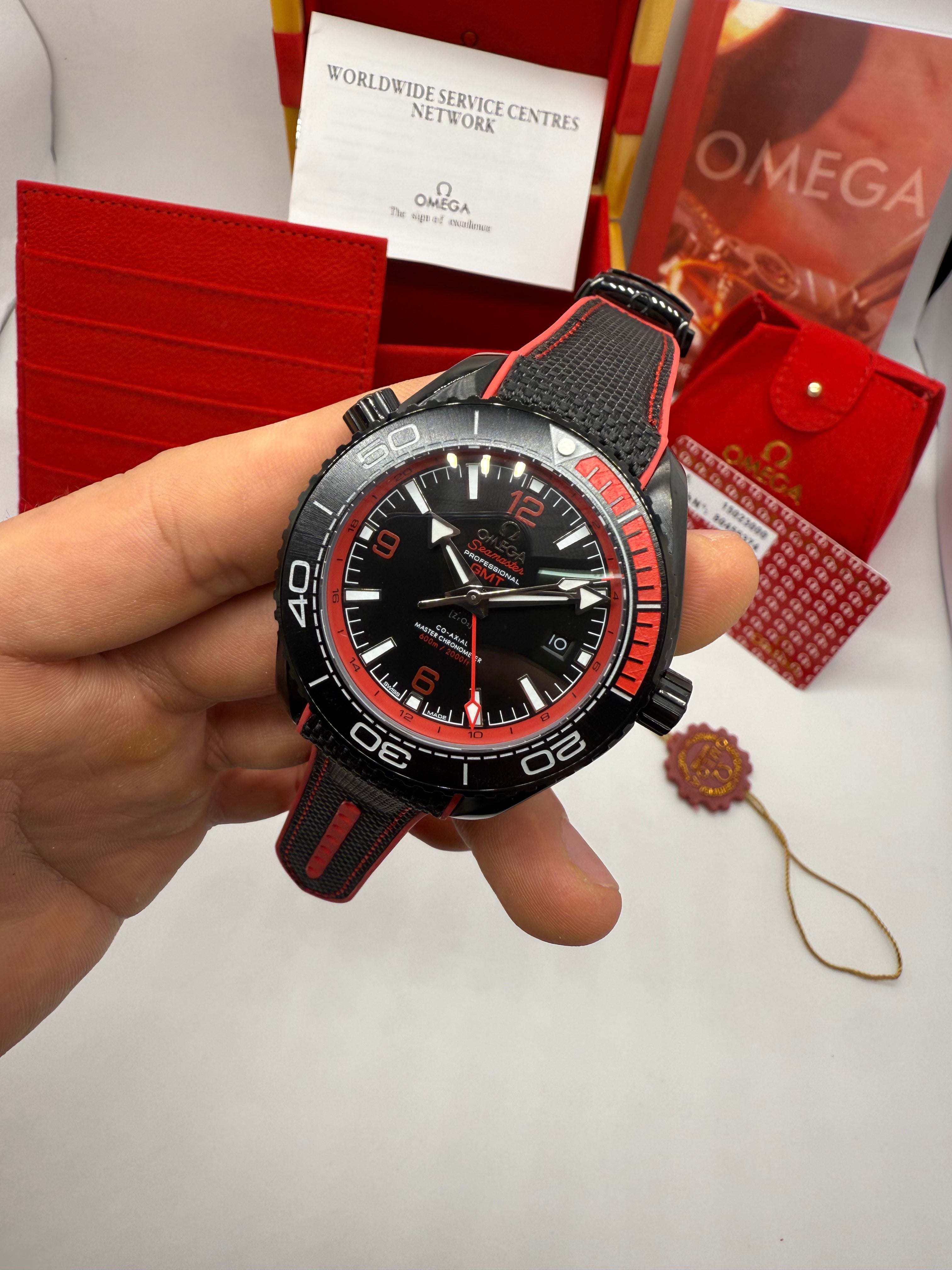 Omega Seamaster Planet Ocean Deep GMT — Omega
