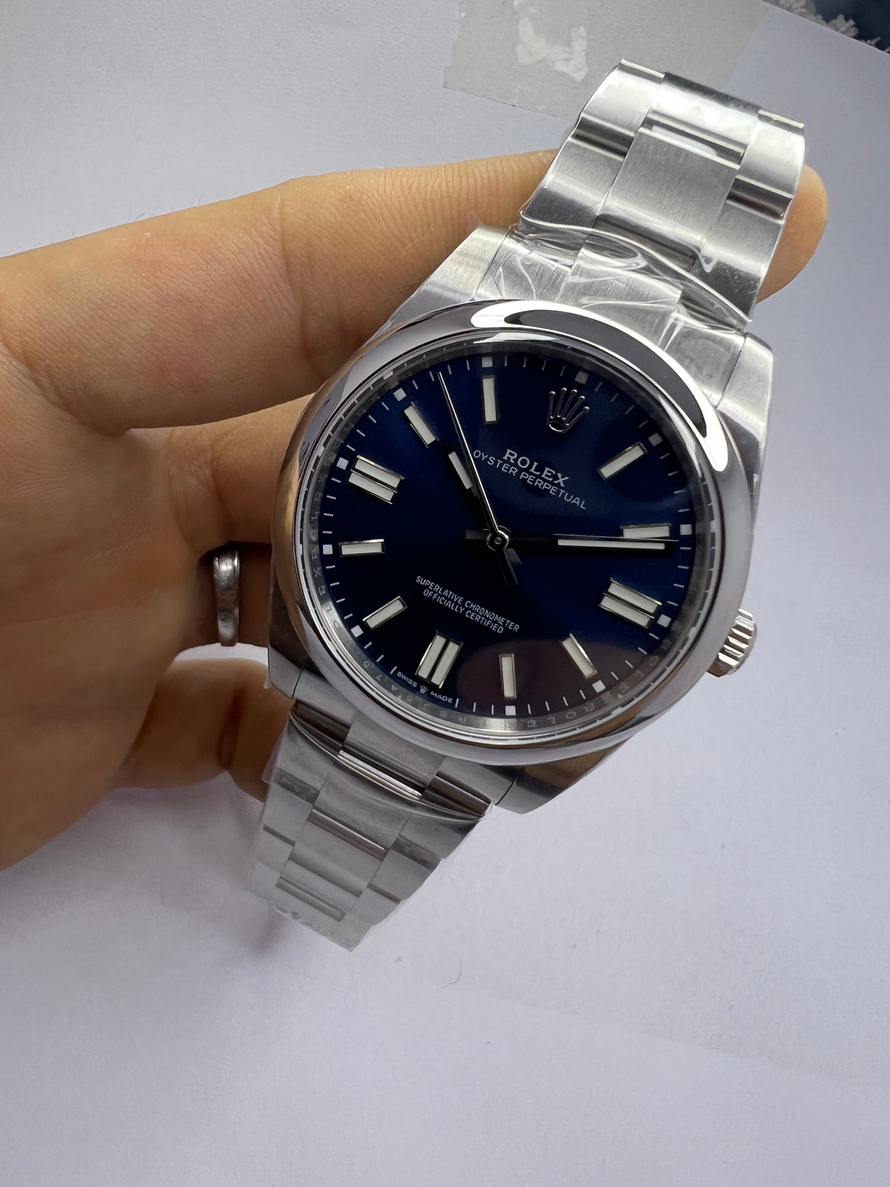 Rolex Oyster Perpetual Blue Dial Ref. 126000 — Rolex