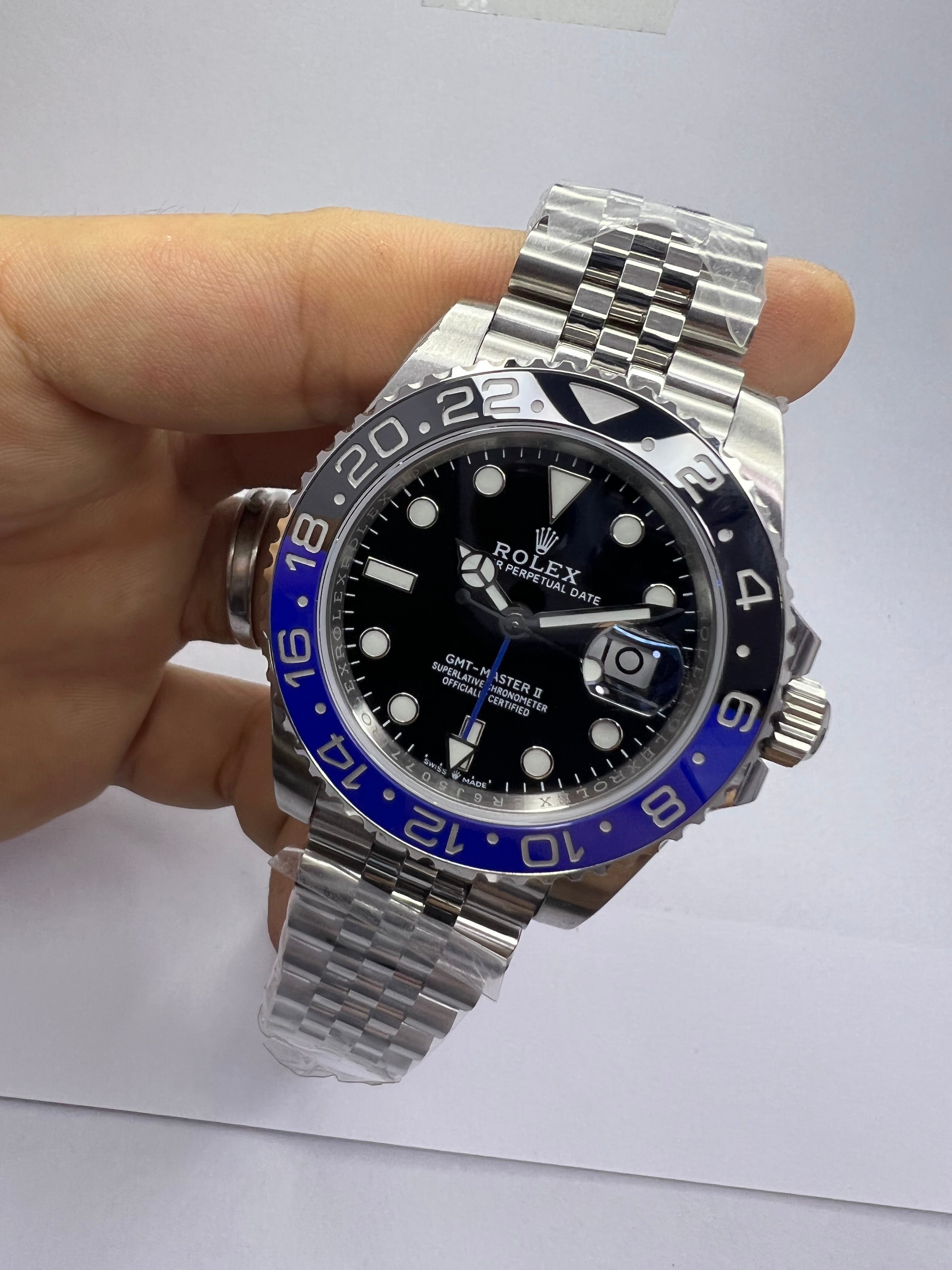 Rolex GMT-Master II “Batman” (ref. 126710BLNR) — Rolex