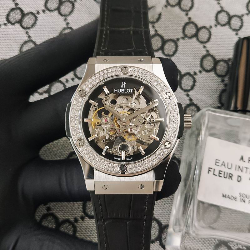 Hublot Classic Fusion Skeleton Automatic (Diamond Bezel) — Hublot