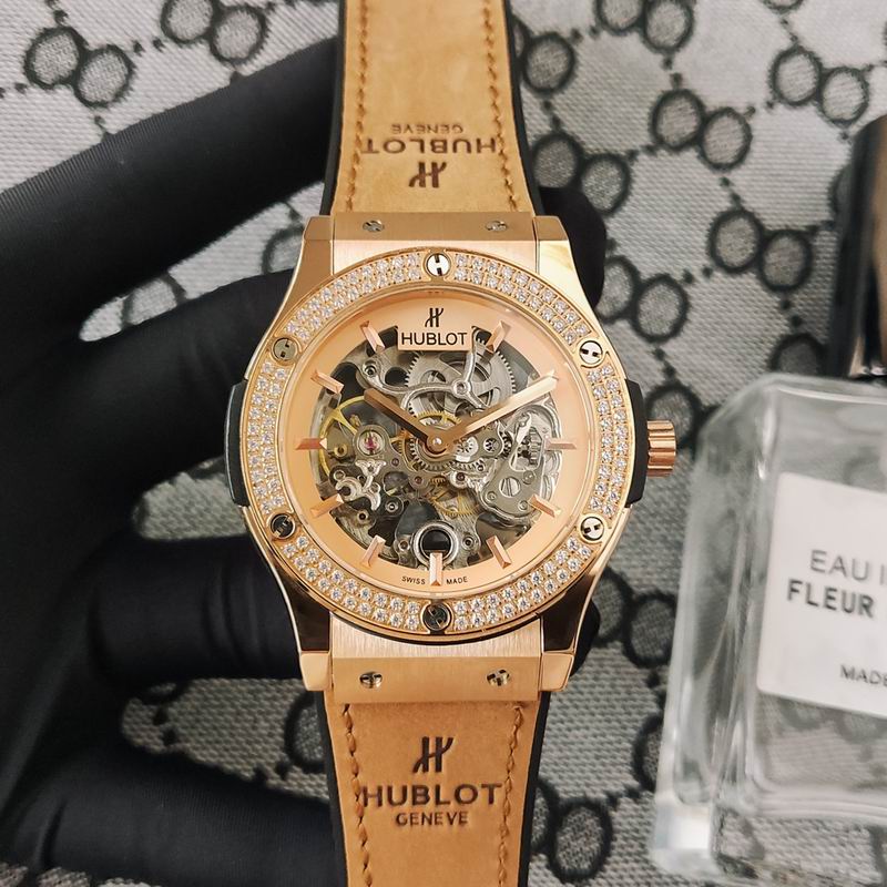 Hublot Classic Fusion Skeleton Automatic (Diamond Bezel) — Hublot