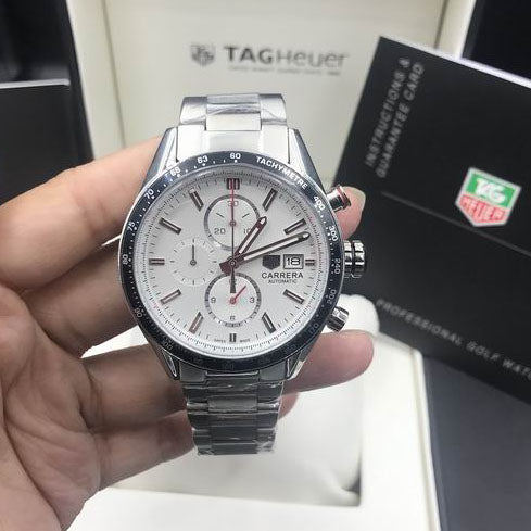 TAG Heuer Carrera Calibre 16 Chronograph — Ref. CV2015.BA0786 — Tag Heuer
