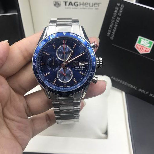 TAG Heuer Carrera Calibre 16 Chronograph — Ref. CV2015.BA0786 — Tag Heuer