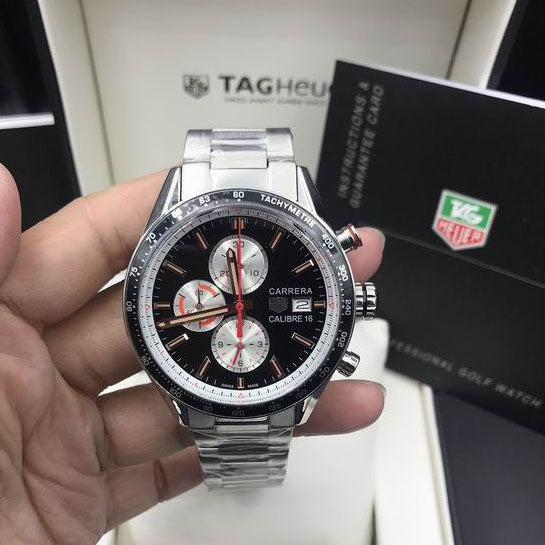 TAG Heuer Carrera Calibre 16 Chronograph — Ref. CV201AP.FC6429 — Tag Heuer
