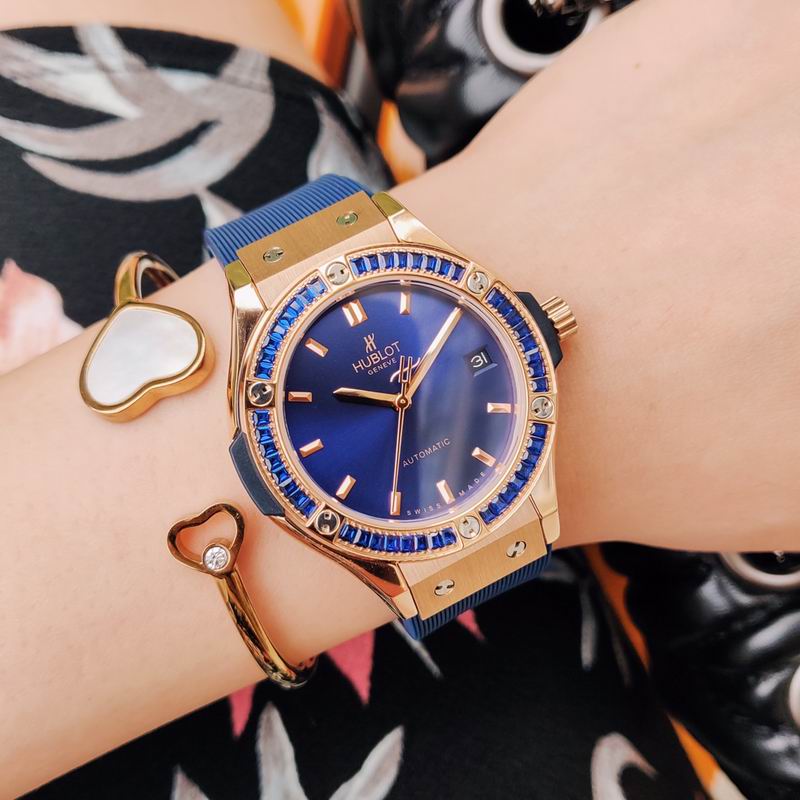 Classic Fusion “Blue King Gold – Baguette Style” — Hublot