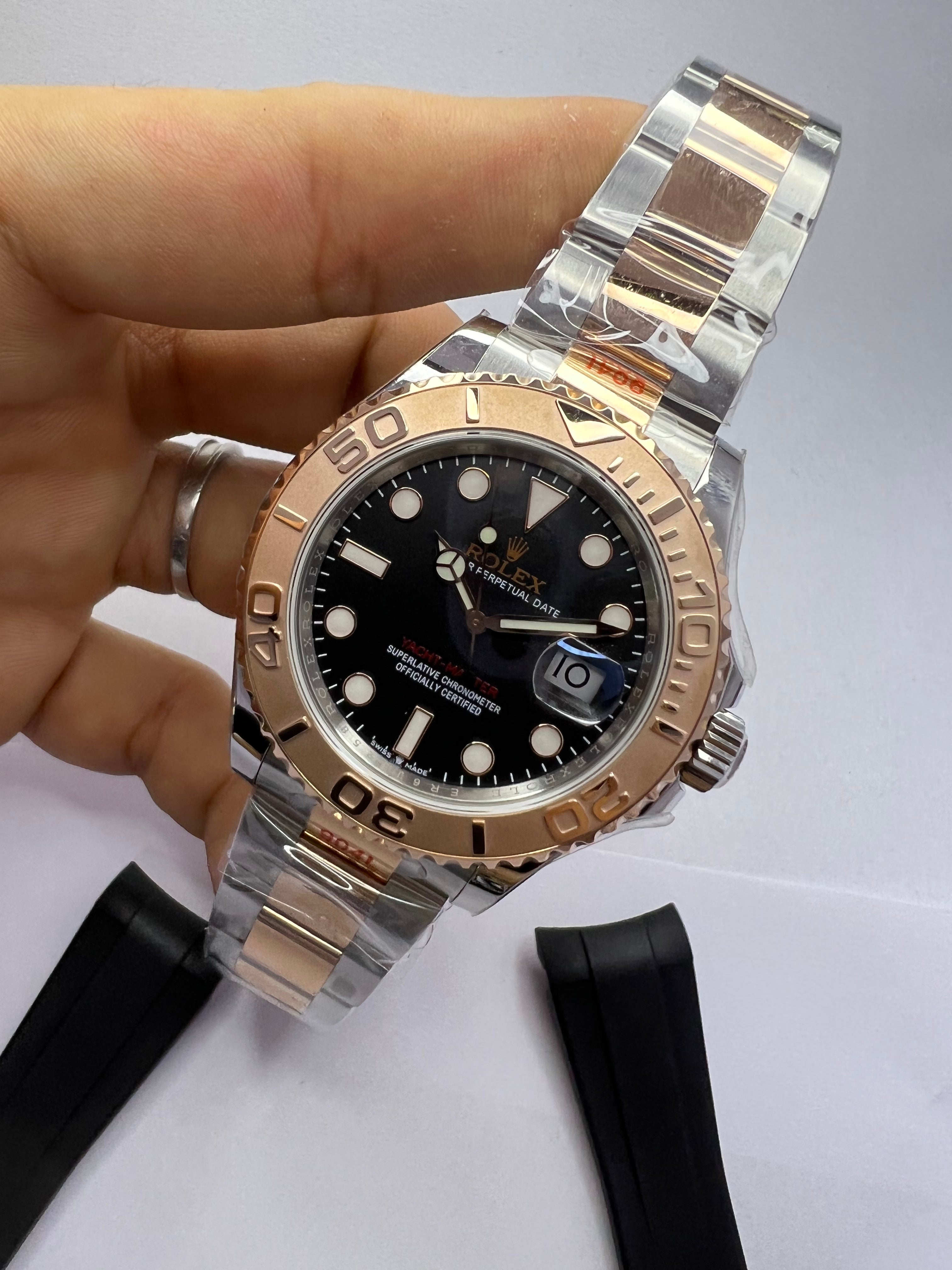 Rolex Yacht-Master 40 – Ref. 126621 – Rolesor Everose (Acero + Oro Rosa) — Rolex