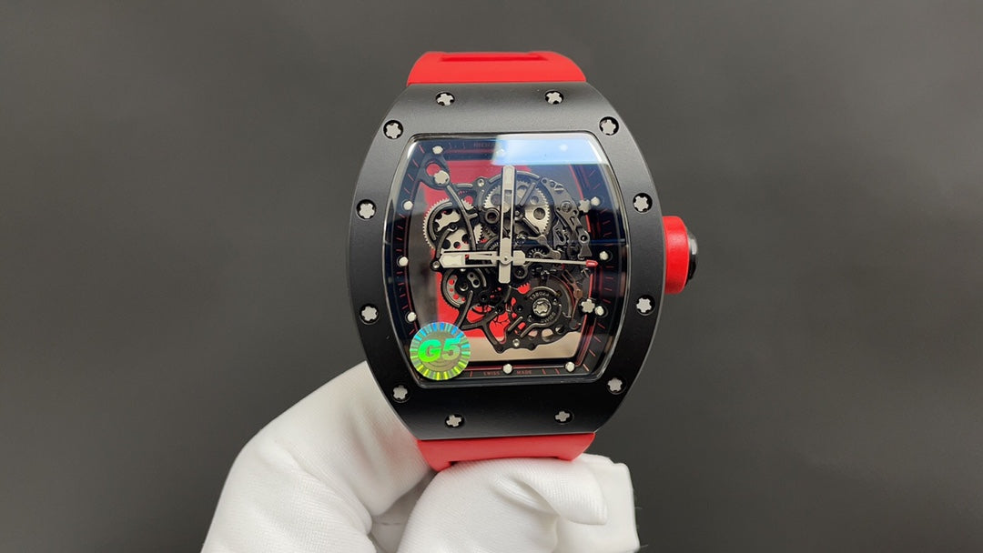 Richard Mille RM 35-02 “Rafael Nadal” – Edición Negro/Rojo Skeleton — Richard Mille