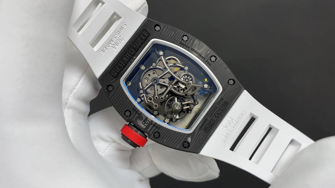 Richard Mille RM 35-02 “Rafael Nadal” – Carbon TPT White Edition — Richard Mille